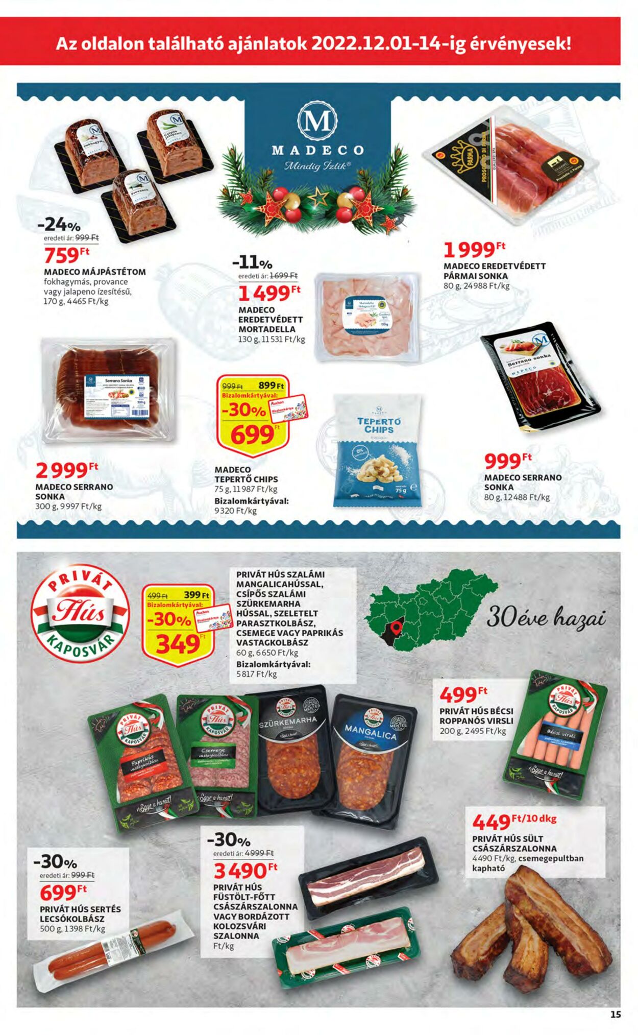 Flyer Auchan 01.12.2022 - 07.12.2022