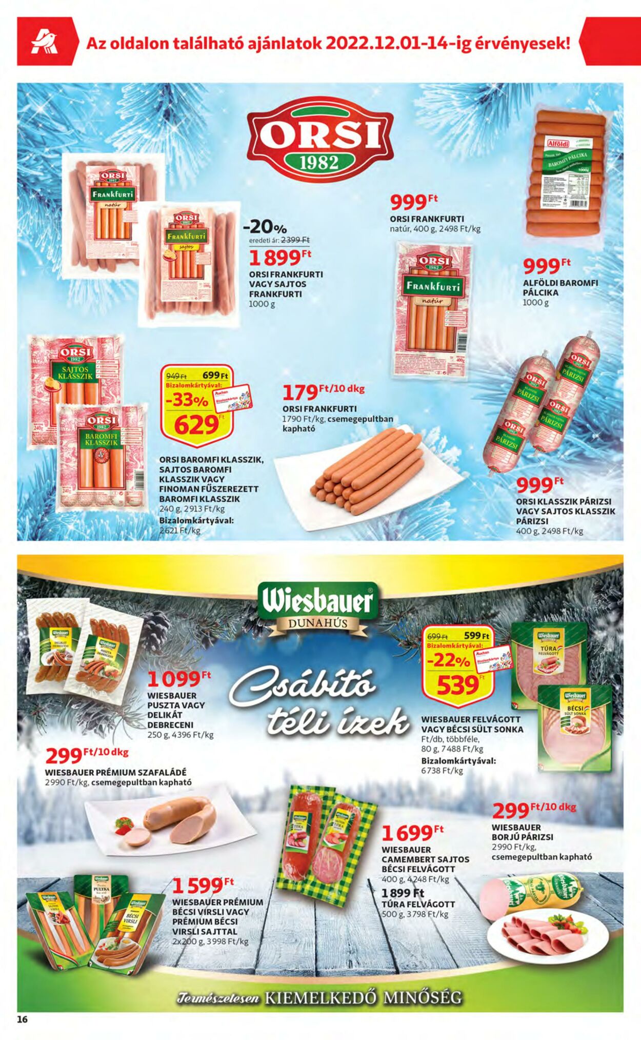 Flyer Auchan 01.12.2022 - 07.12.2022