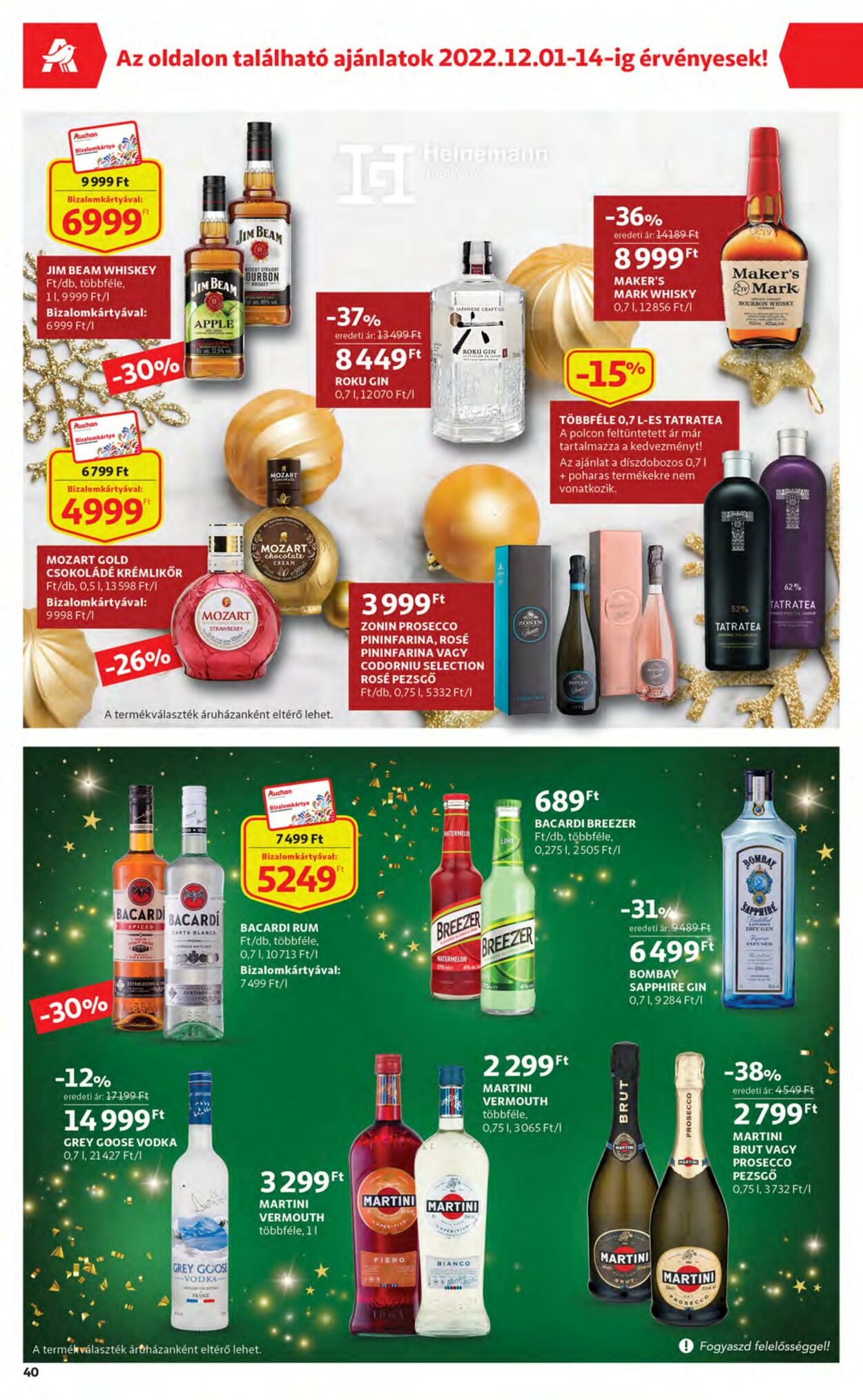 Flyer Auchan 01.12.2022 - 07.12.2022