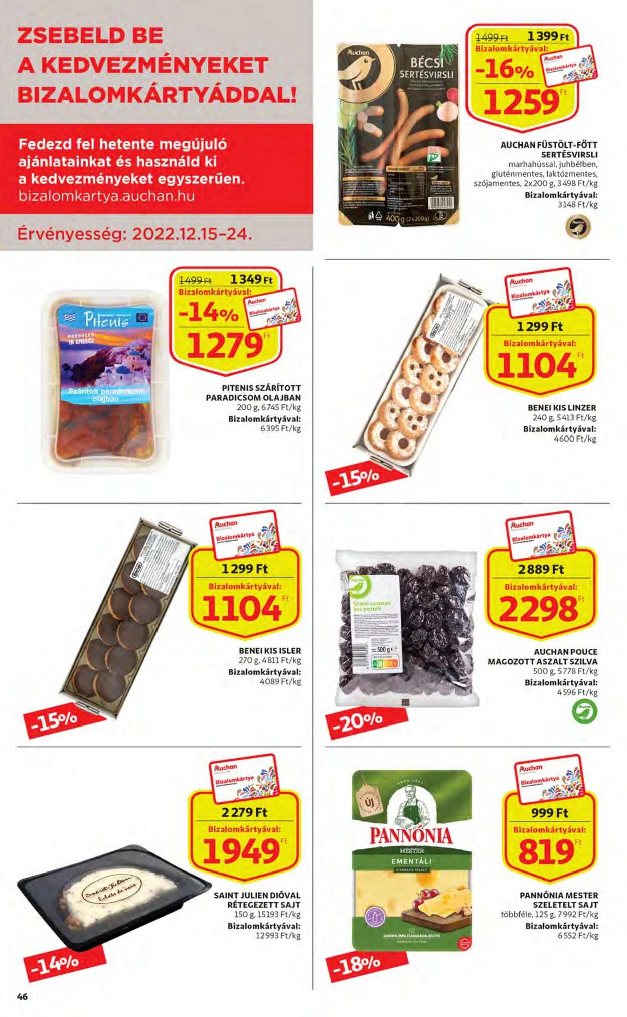 Flyer Auchan 15.12.2022 - 24.12.2022