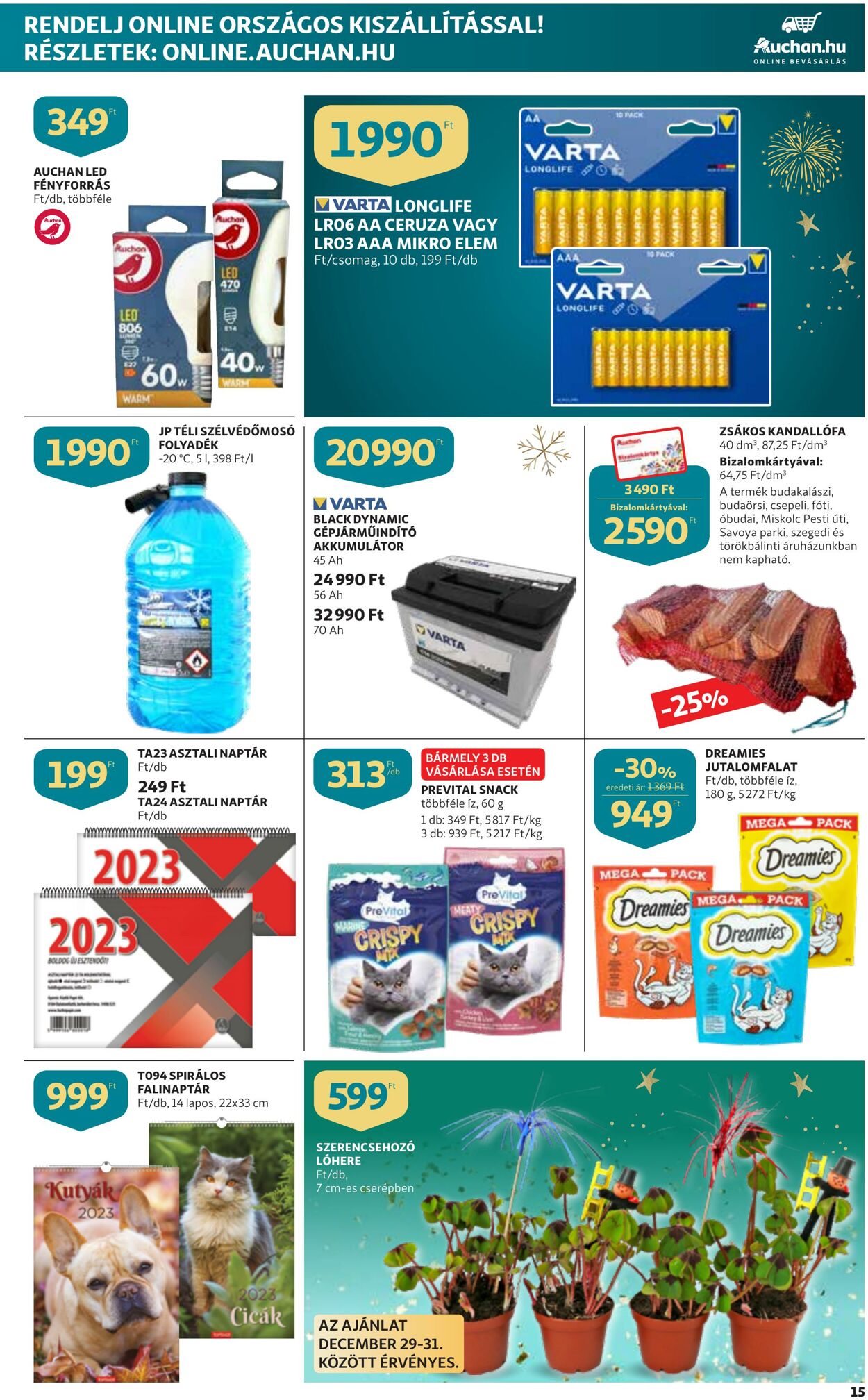 Flyer Auchan 27.12.2022 - 04.01.2023