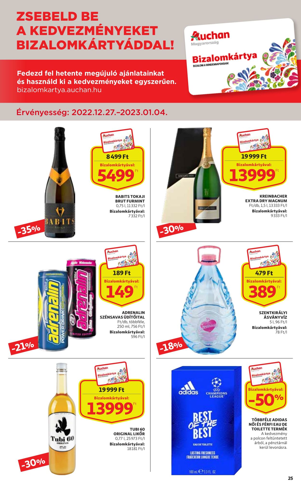 Flyer Auchan 27.12.2022 - 04.01.2023