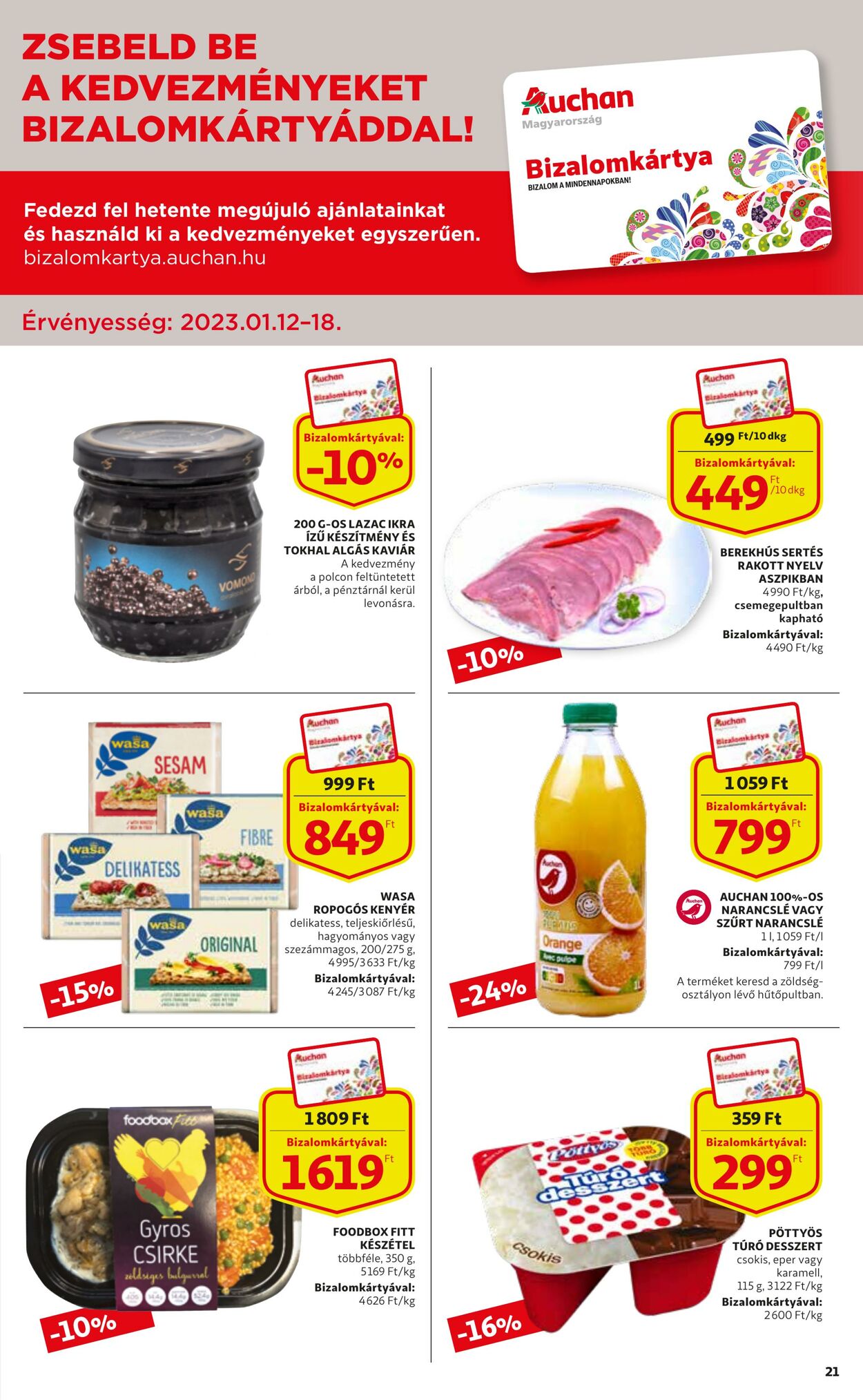 Flyer Auchan 12.01.2023 - 18.01.2023