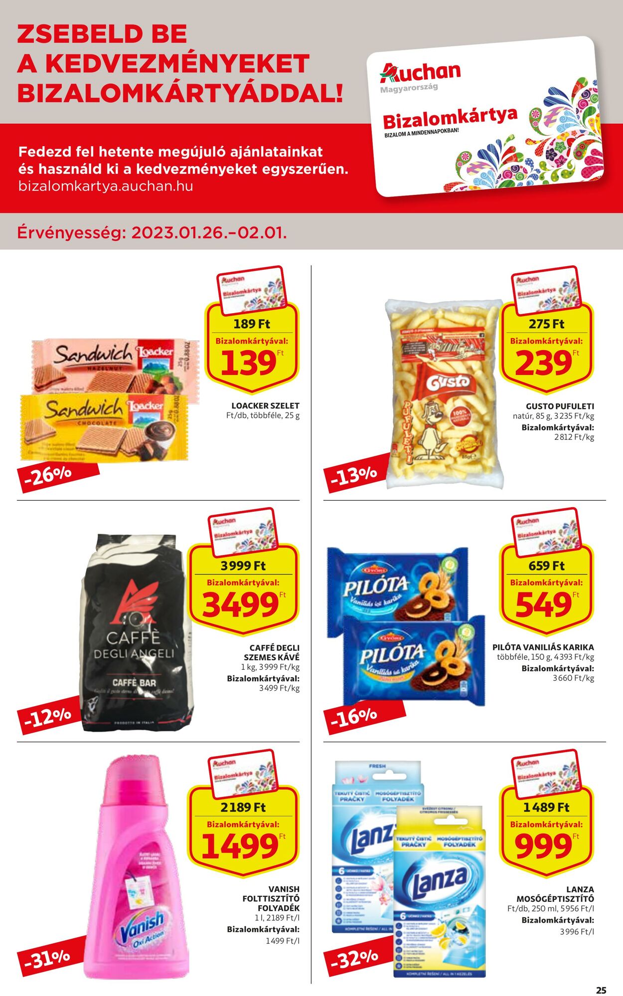 Flyer Auchan 26.01.2023 - 01.02.2023