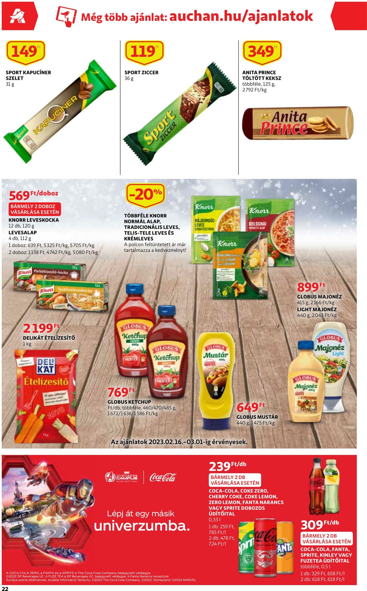 Flyer Auchan 16.02.2023 - 22.02.2023