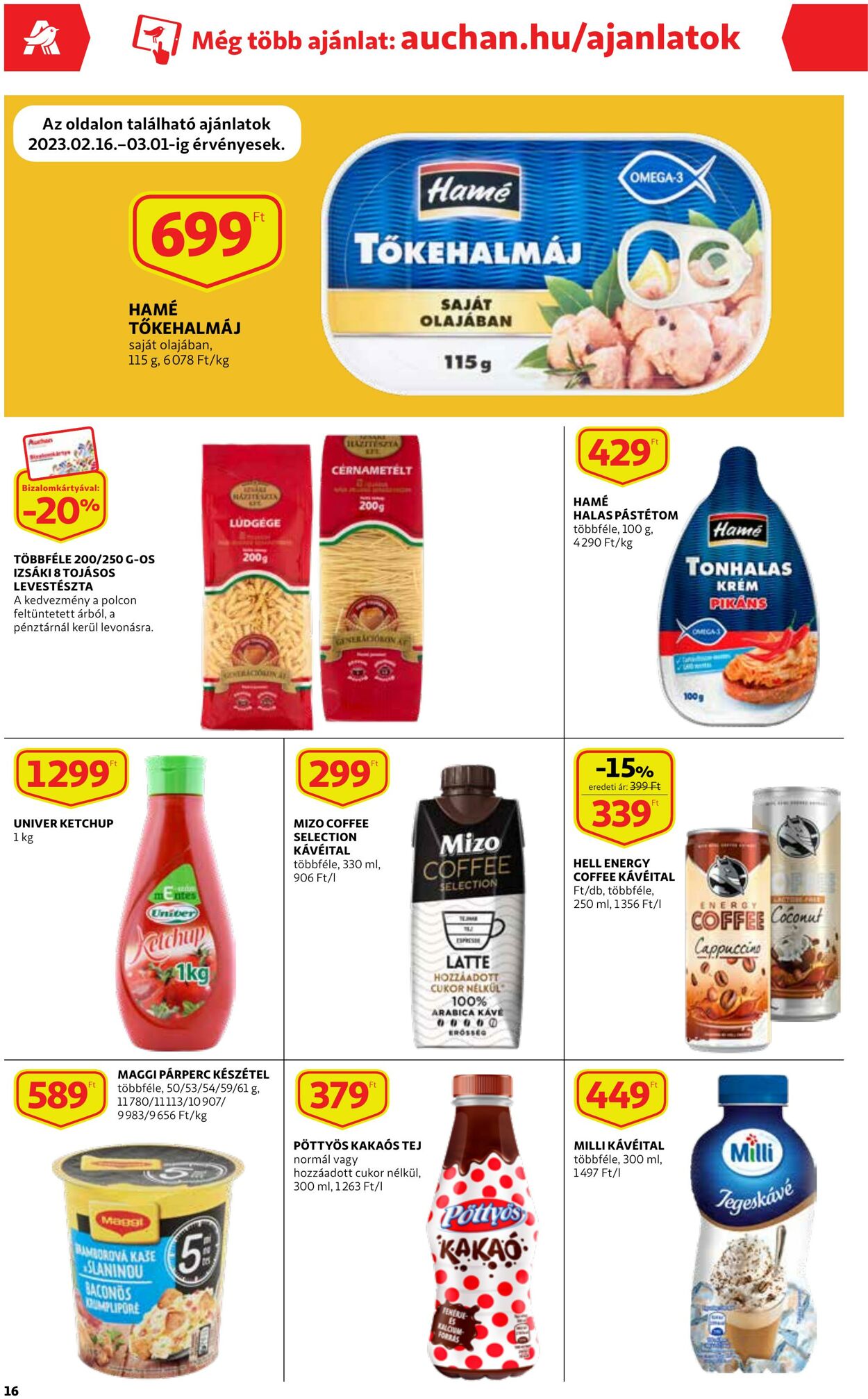 Flyer Auchan 16.02.2023 - 22.02.2023