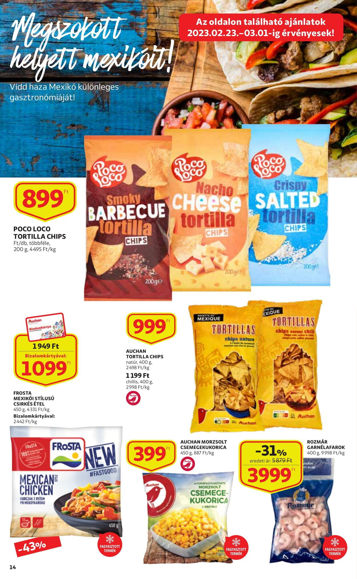 Flyer Auchan 23.02.2023 - 01.03.2023