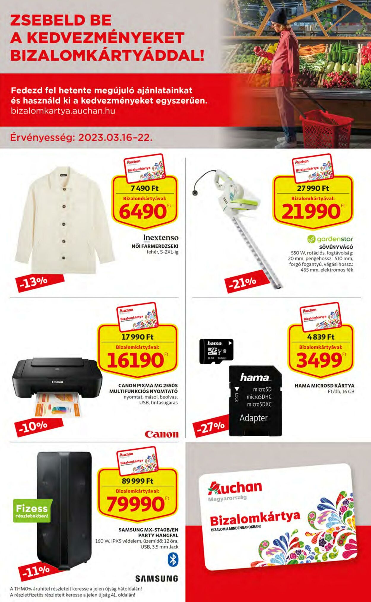 Flyer Auchan 16.03.2023 - 22.03.2023