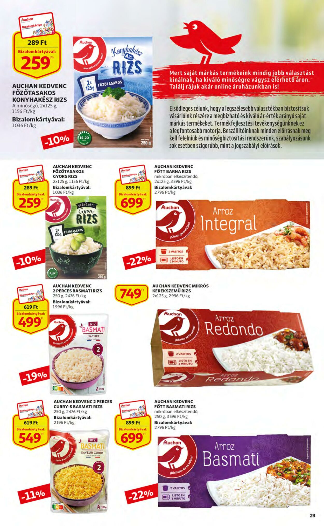 Flyer Auchan 23.03.2023 - 29.03.2023