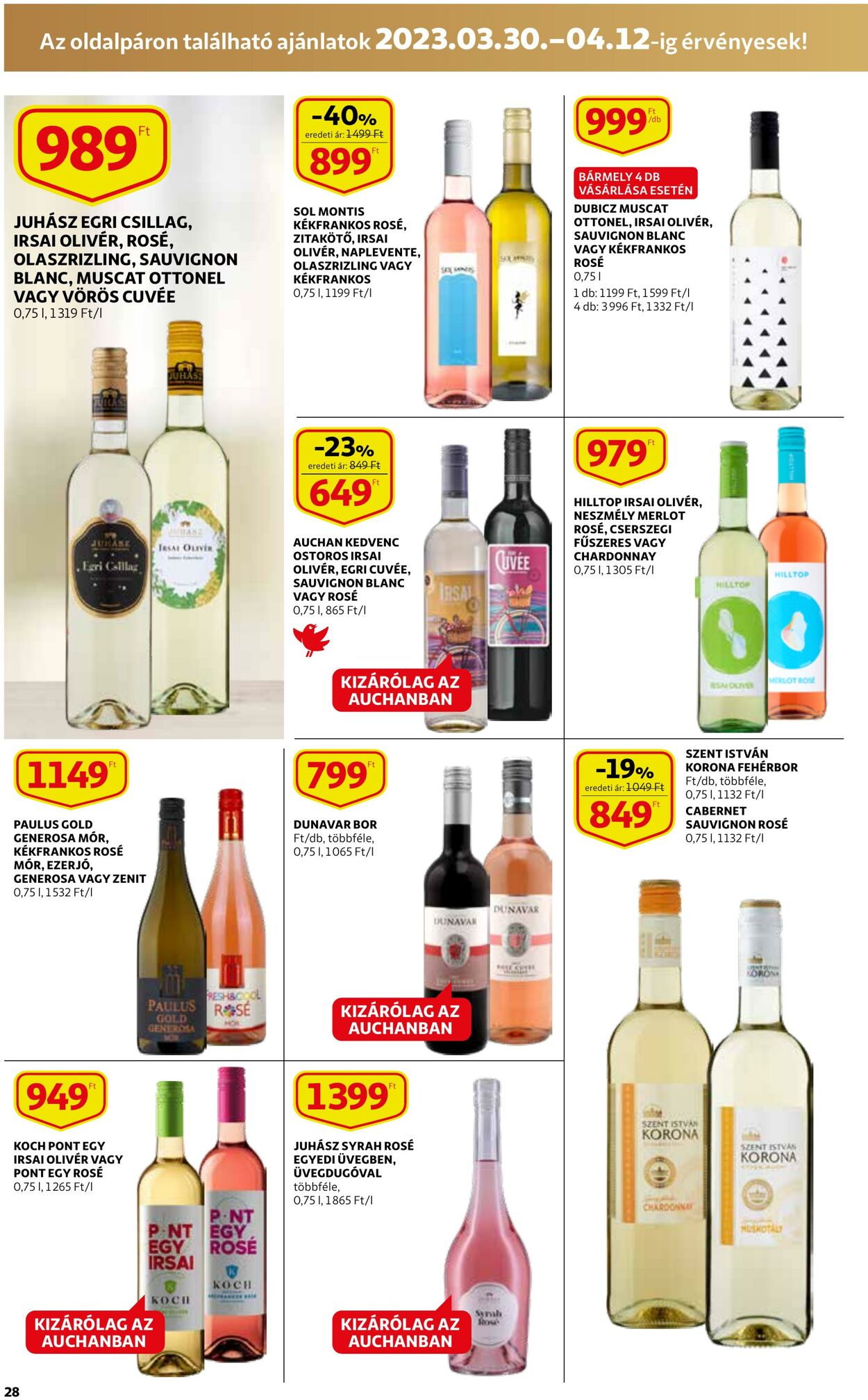 Flyer Auchan 30.03.2023 - 08.04.2023