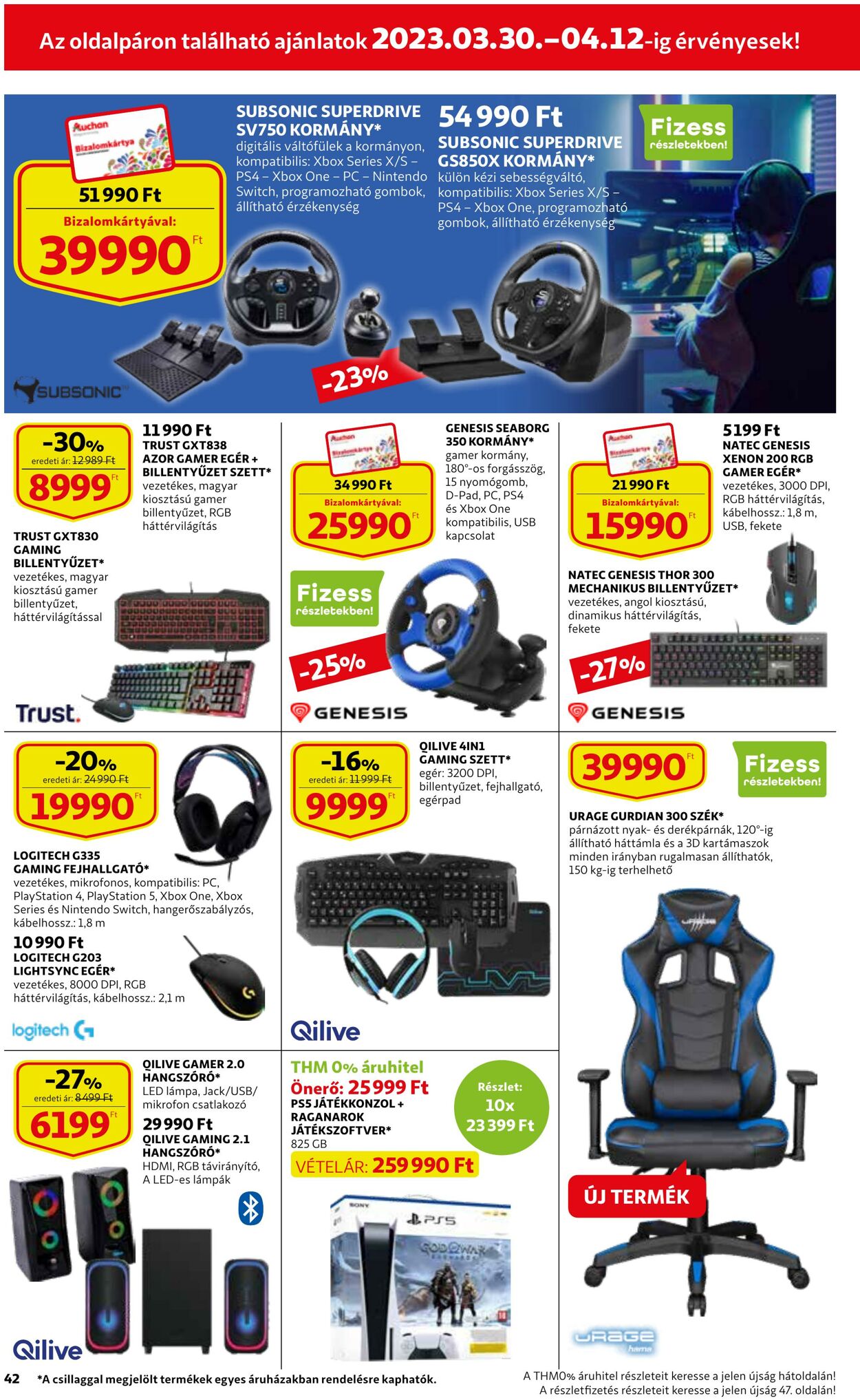 Flyer Auchan 30.03.2023 - 08.04.2023