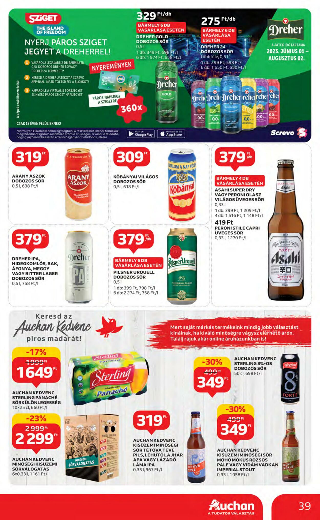 Flyer Auchan 01.06.2023 - 07.06.2023