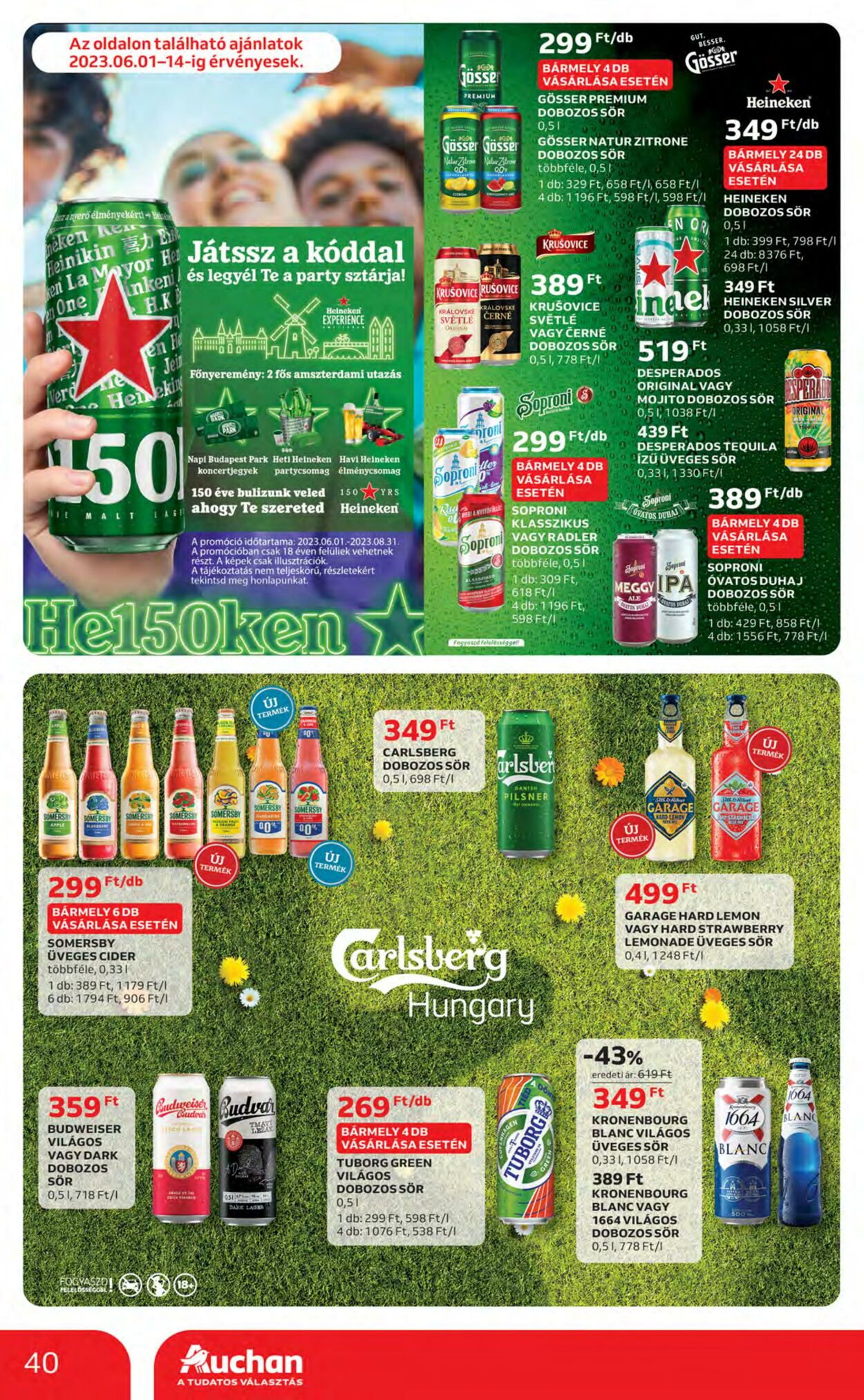 Flyer Auchan 01.06.2023 - 07.06.2023