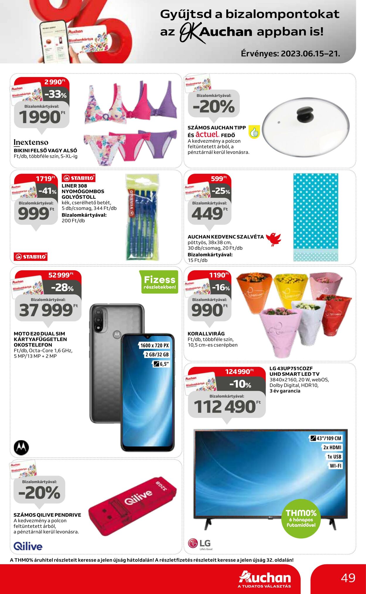 Flyer Auchan 15.06.2023 - 21.06.2023