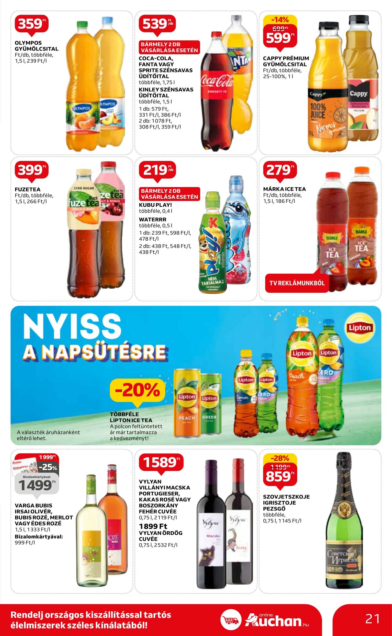 Flyer Auchan 15.06.2023 - 21.06.2023