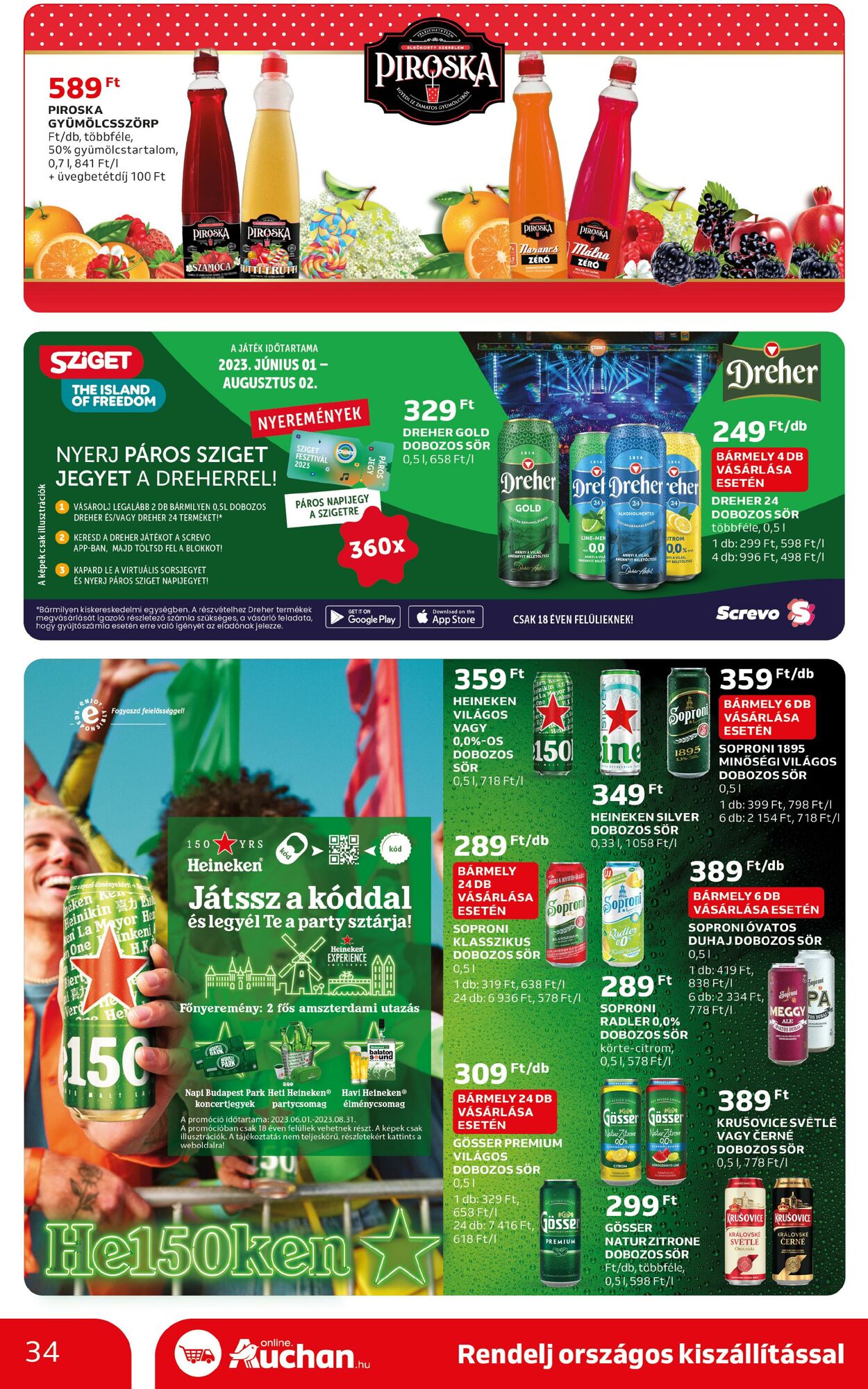 Flyer Auchan 06.07.2023 - 12.07.2023