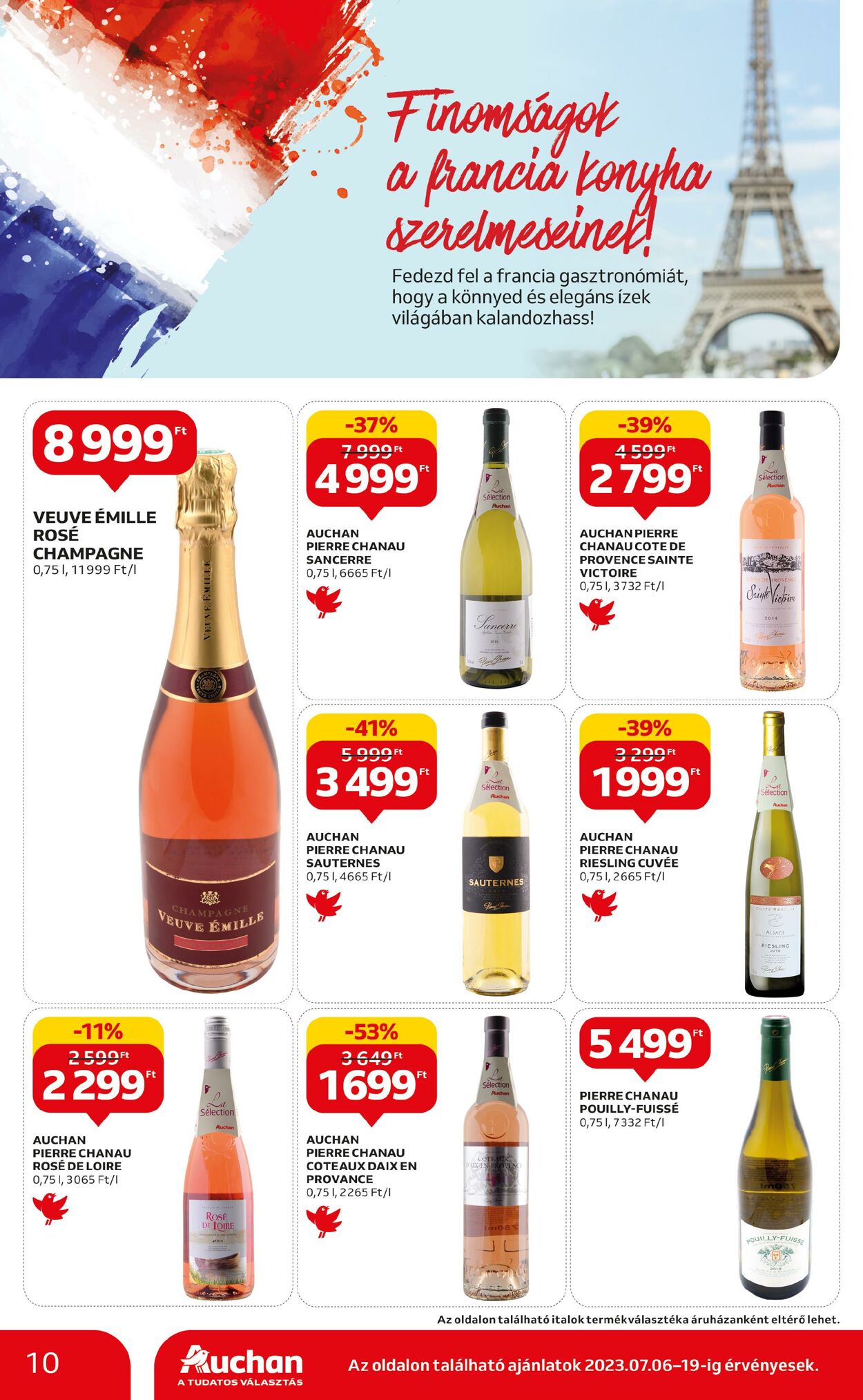 Flyer Auchan 06.07.2023 - 12.07.2023