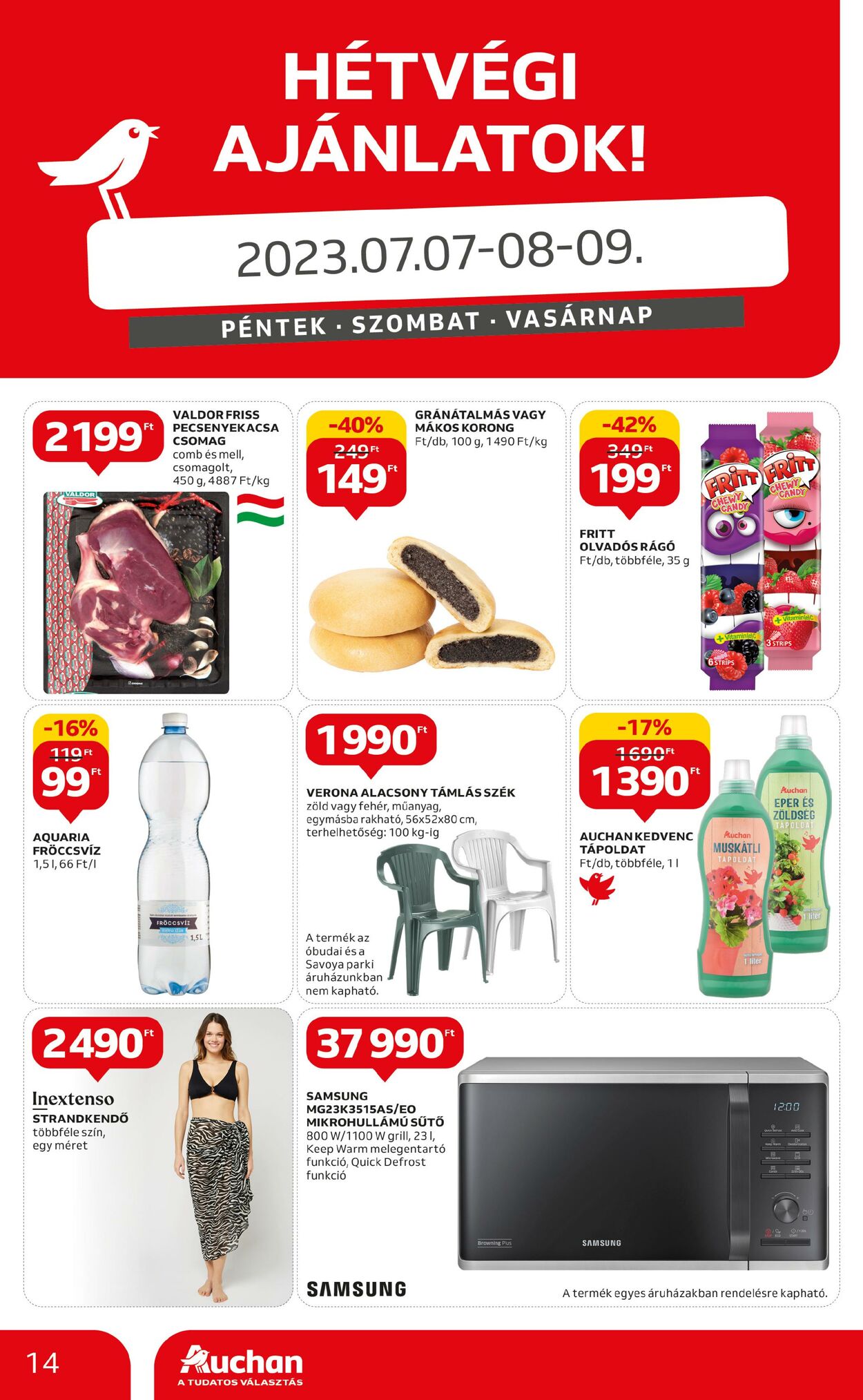 Flyer Auchan 06.07.2023 - 12.07.2023