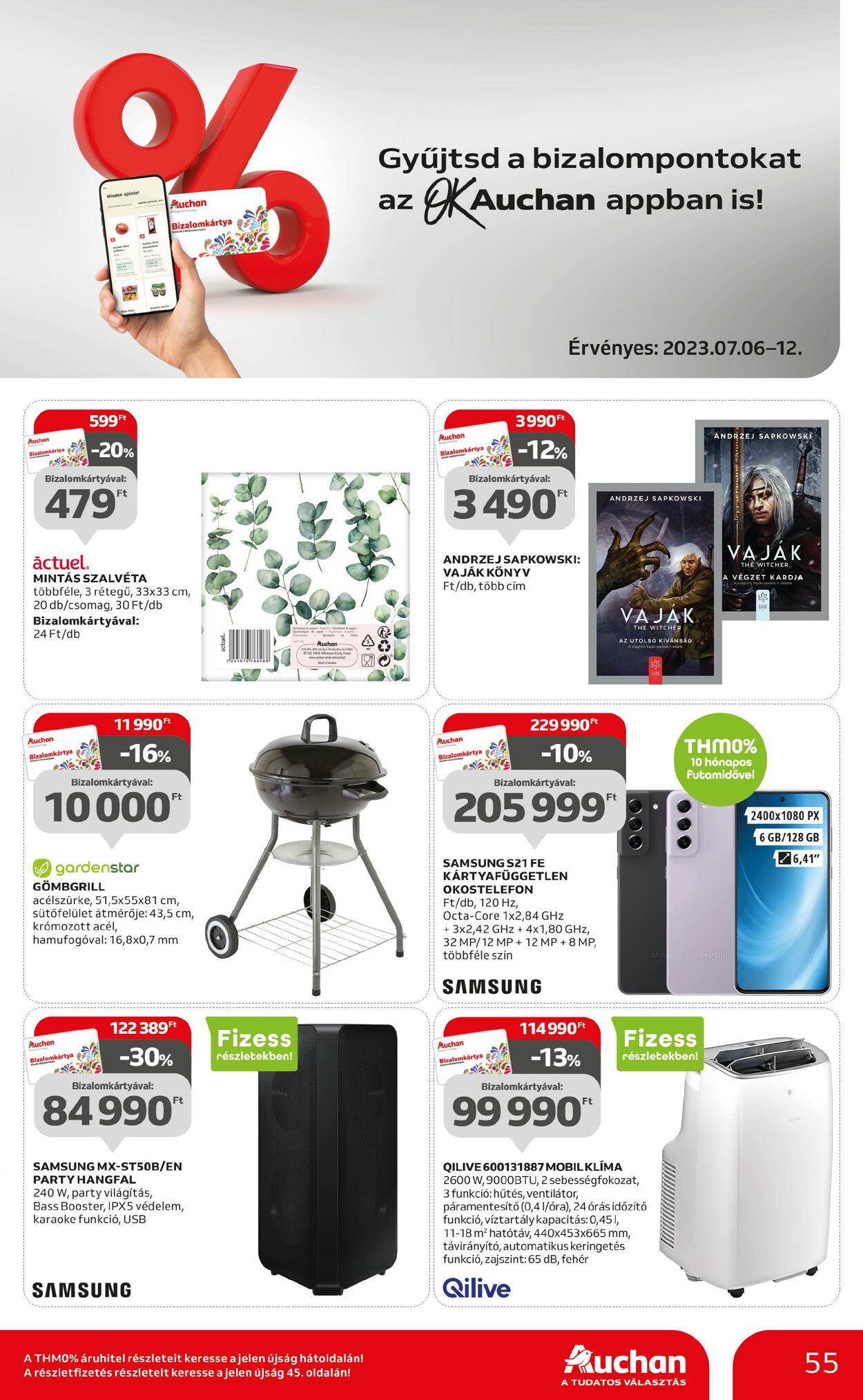 Flyer Auchan 06.07.2023 - 12.07.2023