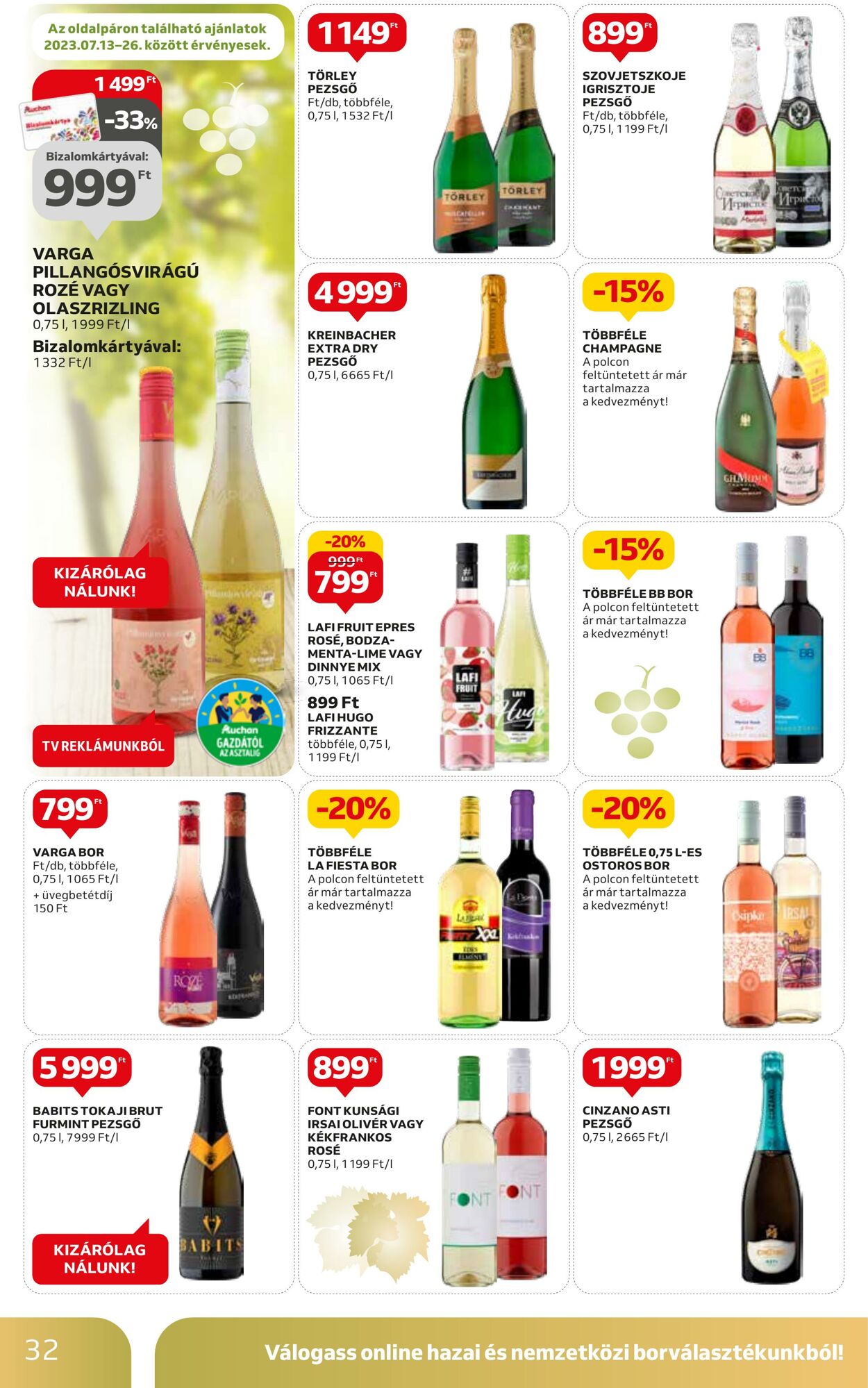 Flyer Auchan 13.07.2023 - 19.07.2023