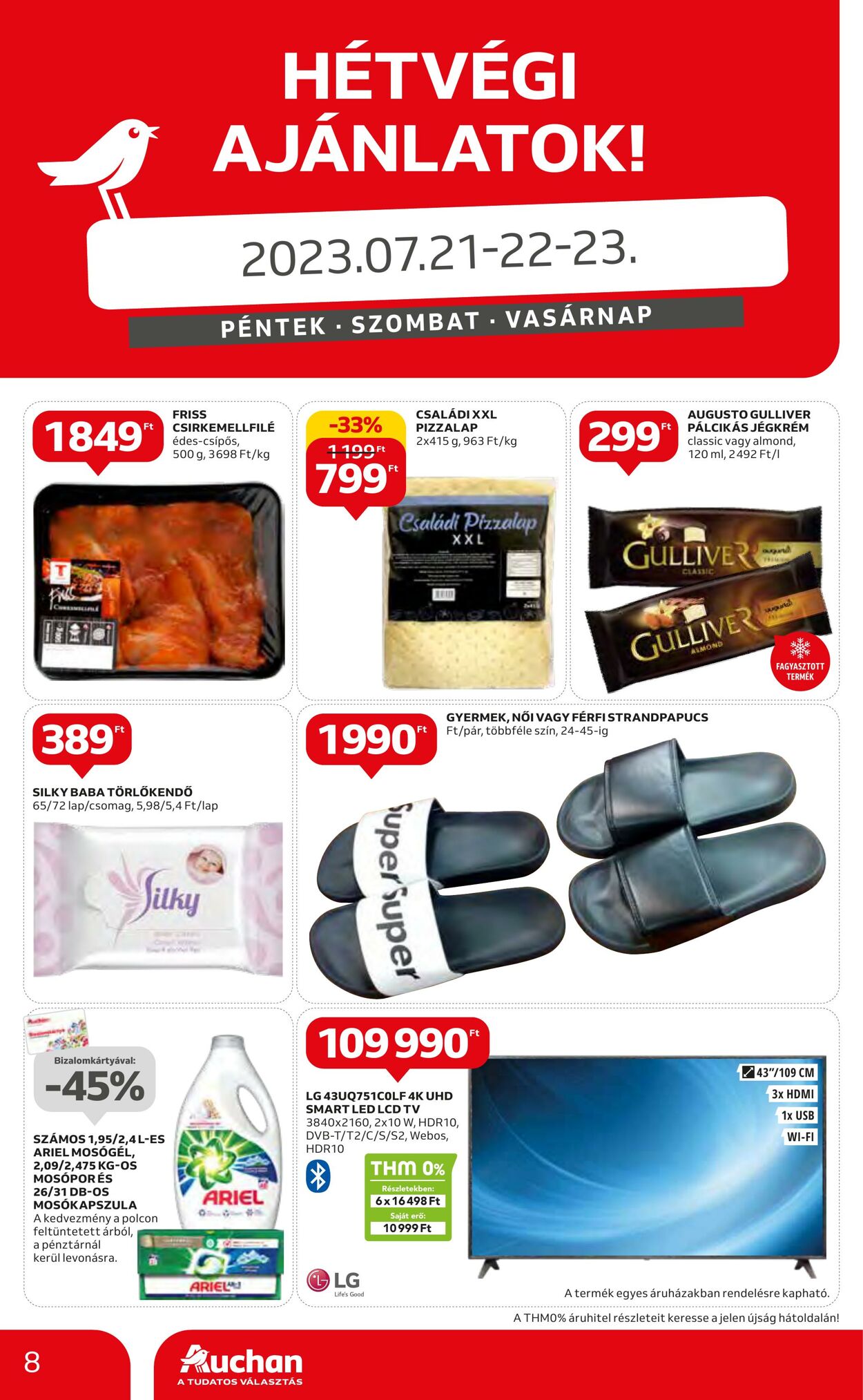 Flyer Auchan 20.07.2023 - 26.07.2023