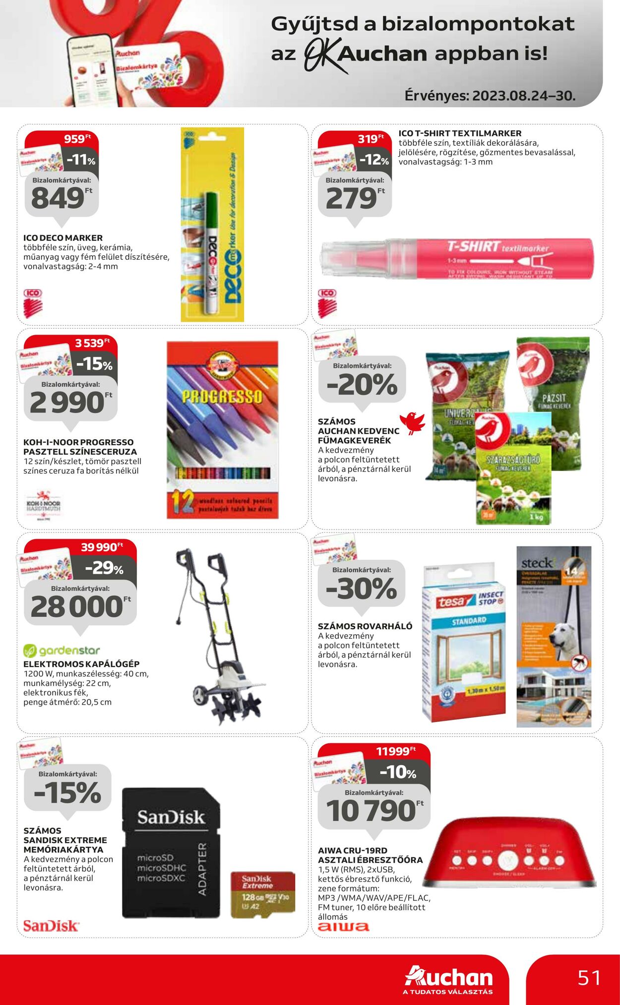 Flyer Auchan 24.08.2023 - 30.08.2023