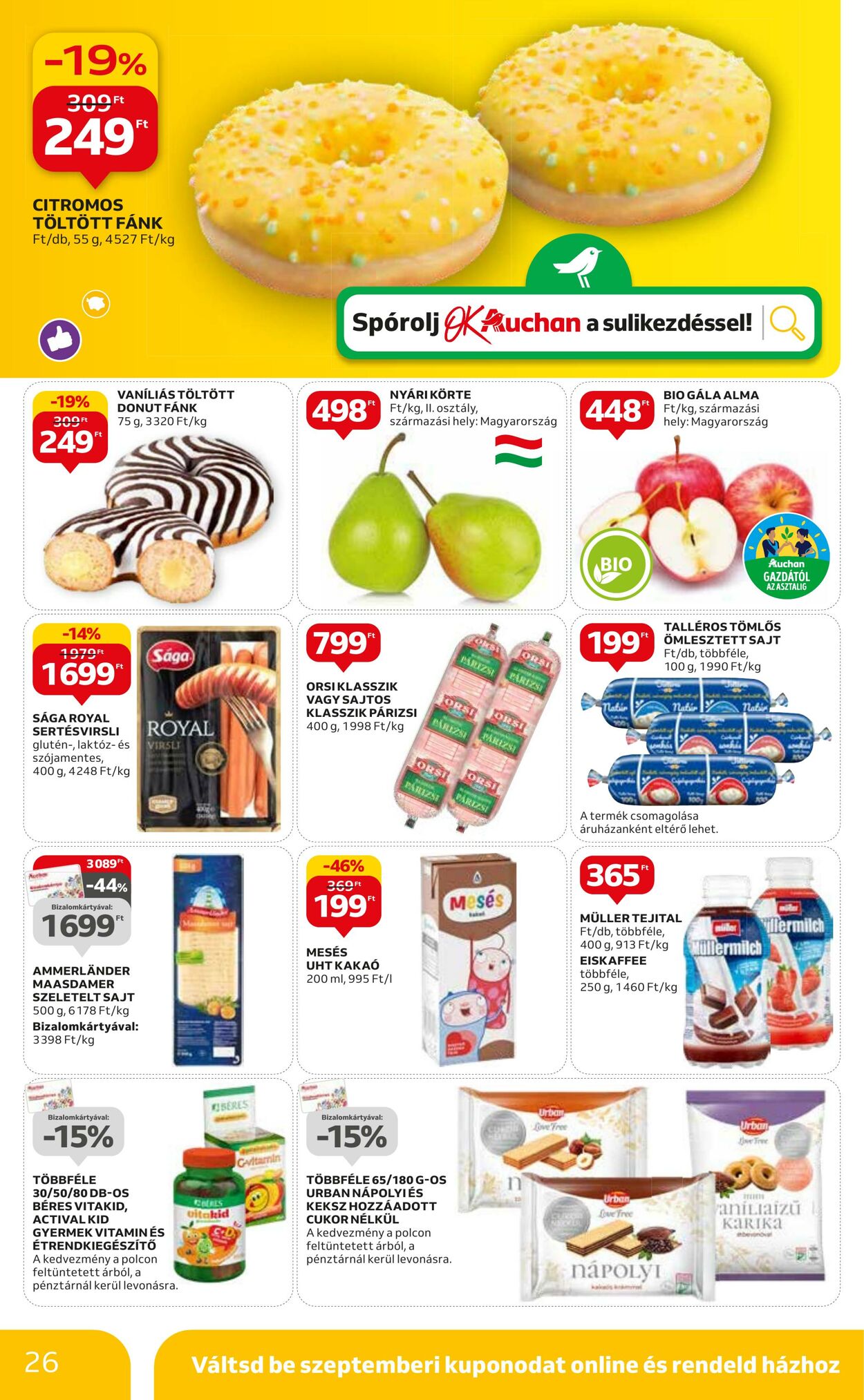 Flyer Auchan 31.08.2023 - 06.09.2023