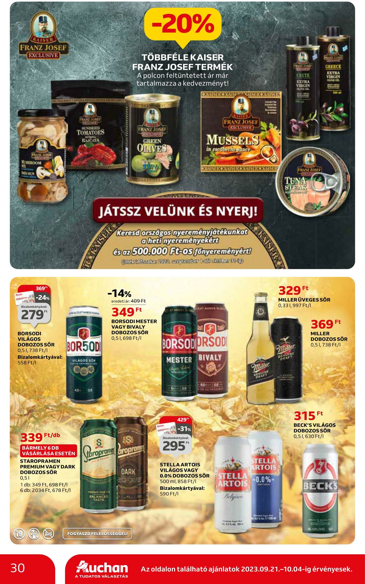 Flyer Auchan 21.09.2023 - 27.09.2023