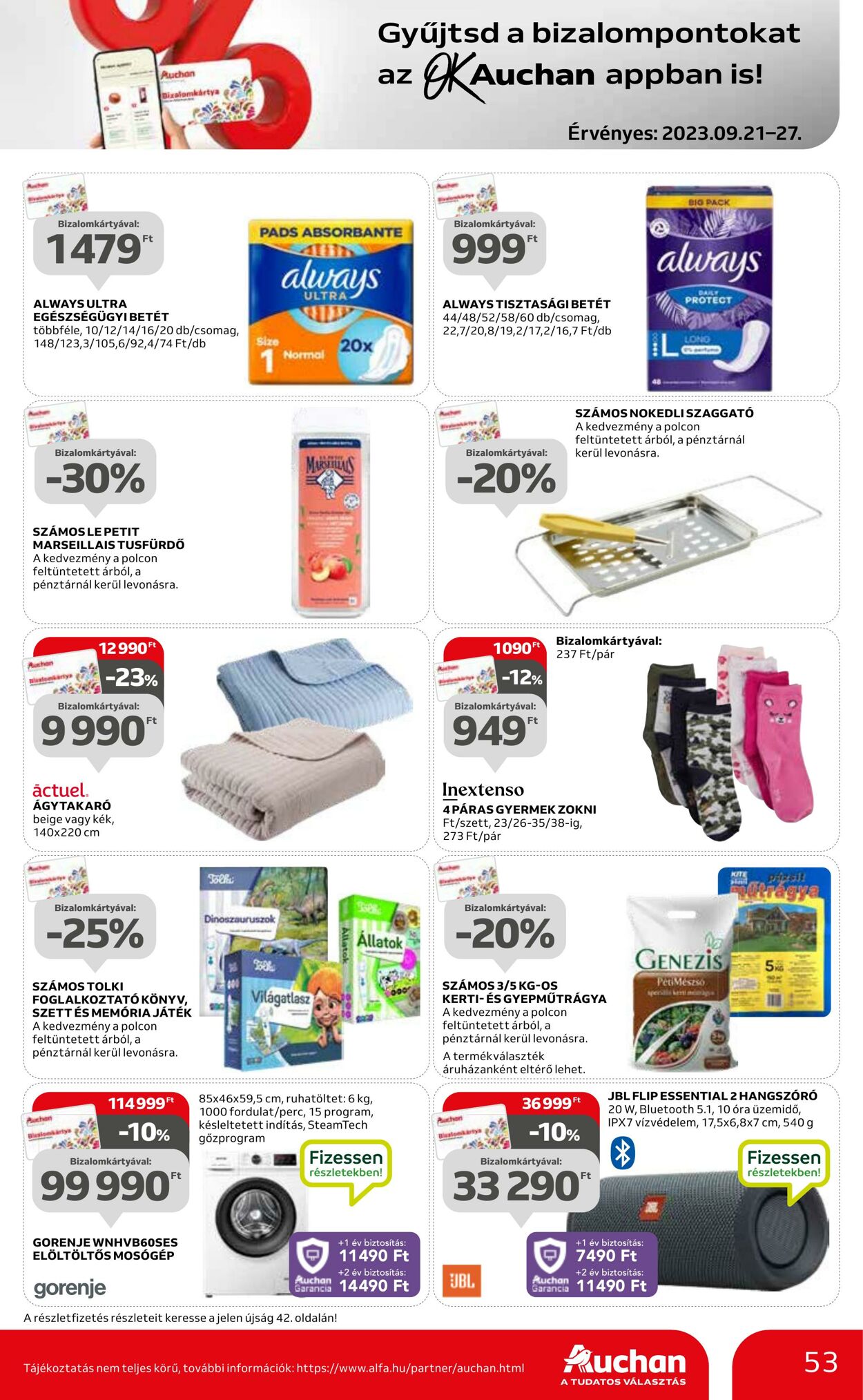 Flyer Auchan 21.09.2023 - 27.09.2023