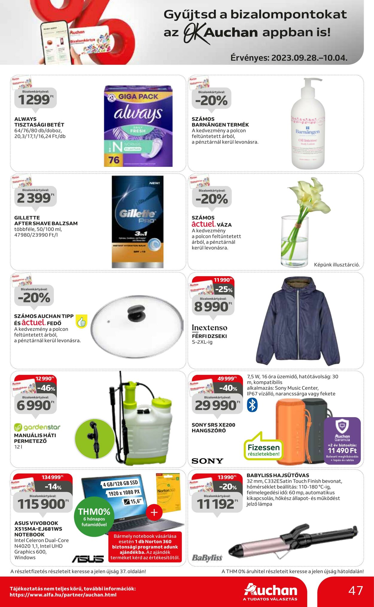 Flyer Auchan 28.09.2023 - 04.10.2023