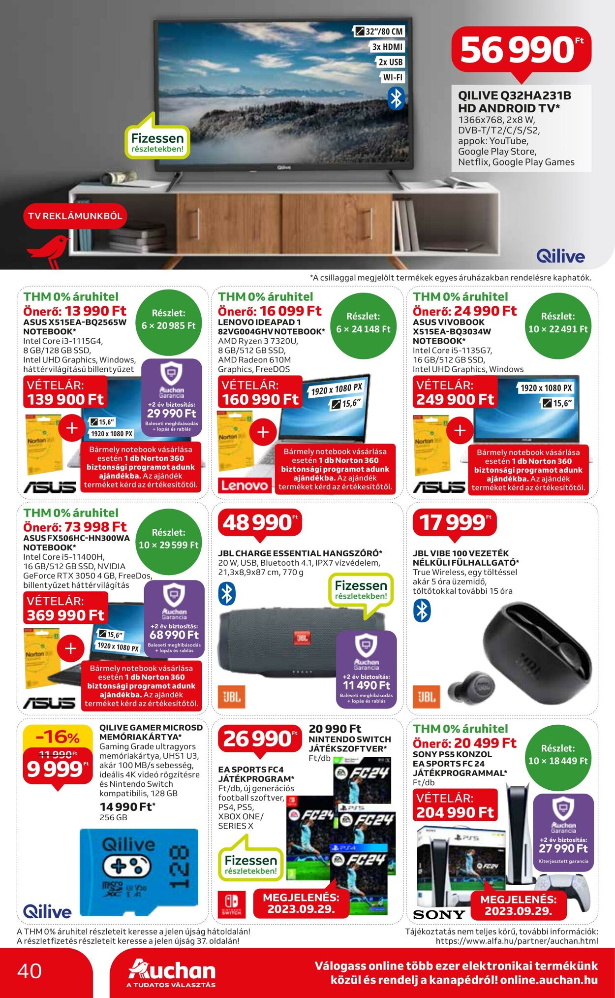 Flyer Auchan 28.09.2023 - 04.10.2023