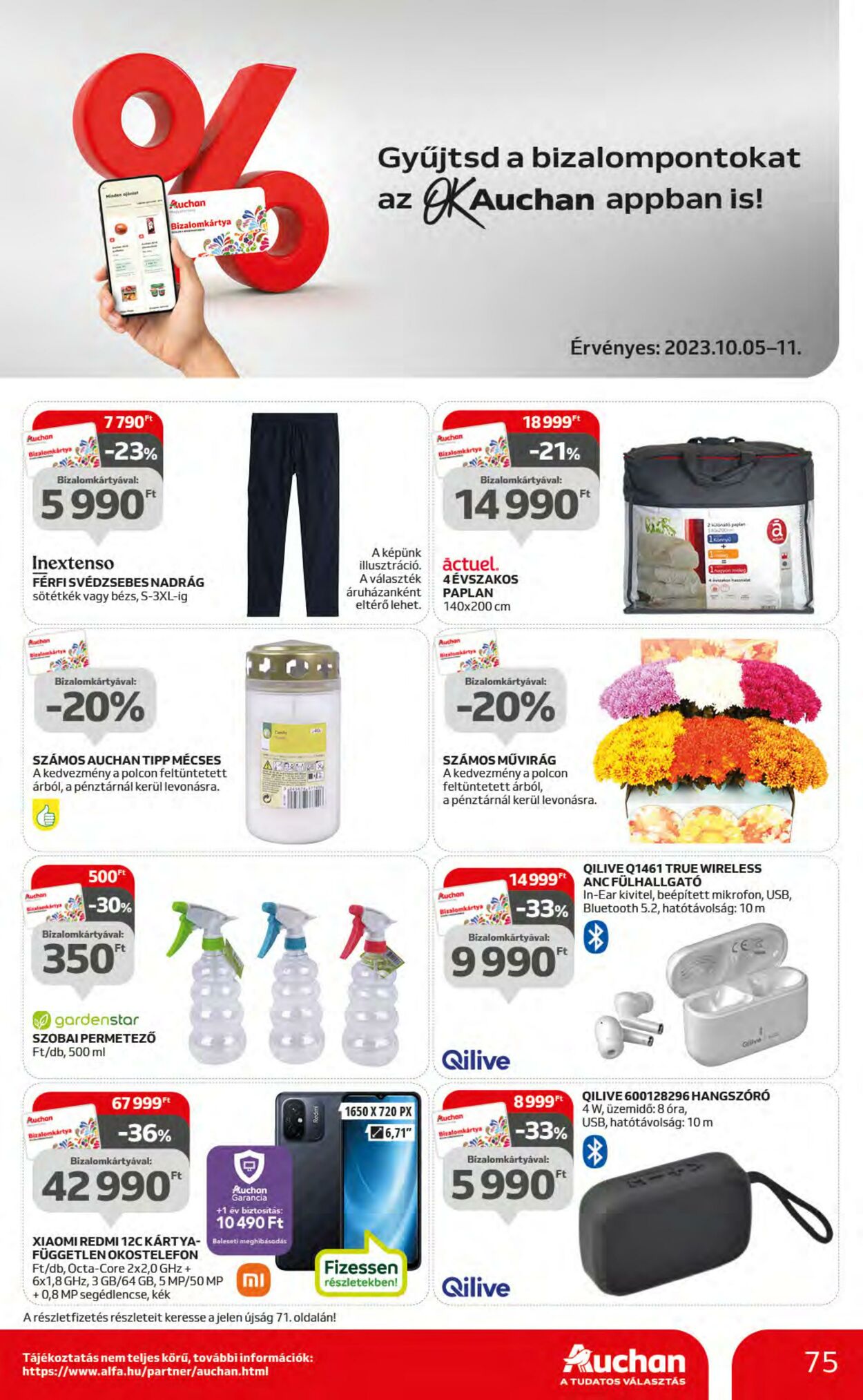 Flyer Auchan 05.10.2023 - 11.10.2023