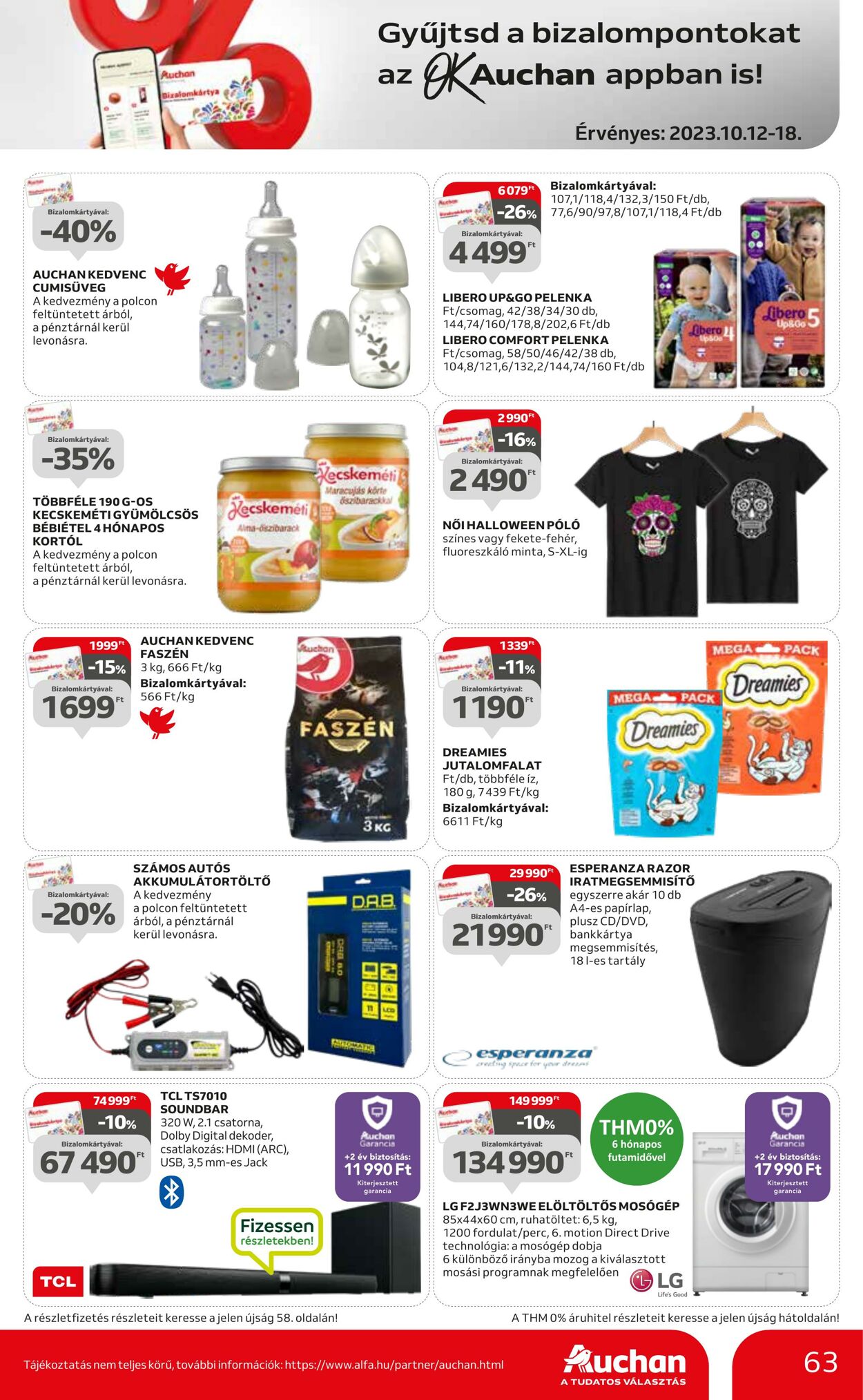 Flyer Auchan 12.10.2023 - 18.10.2023