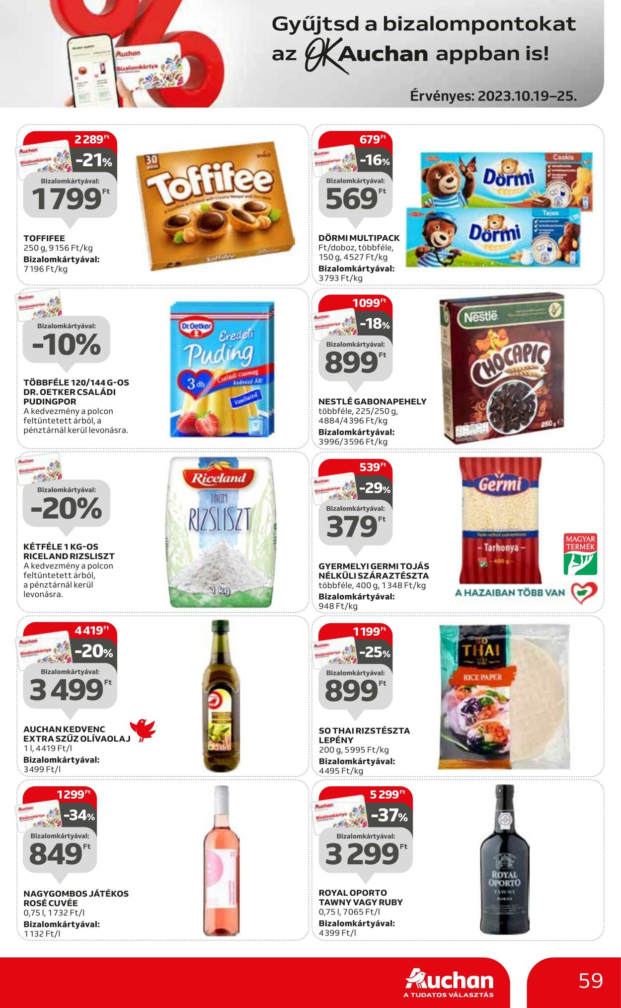 Flyer Auchan 19.10.2023 - 25.10.2023