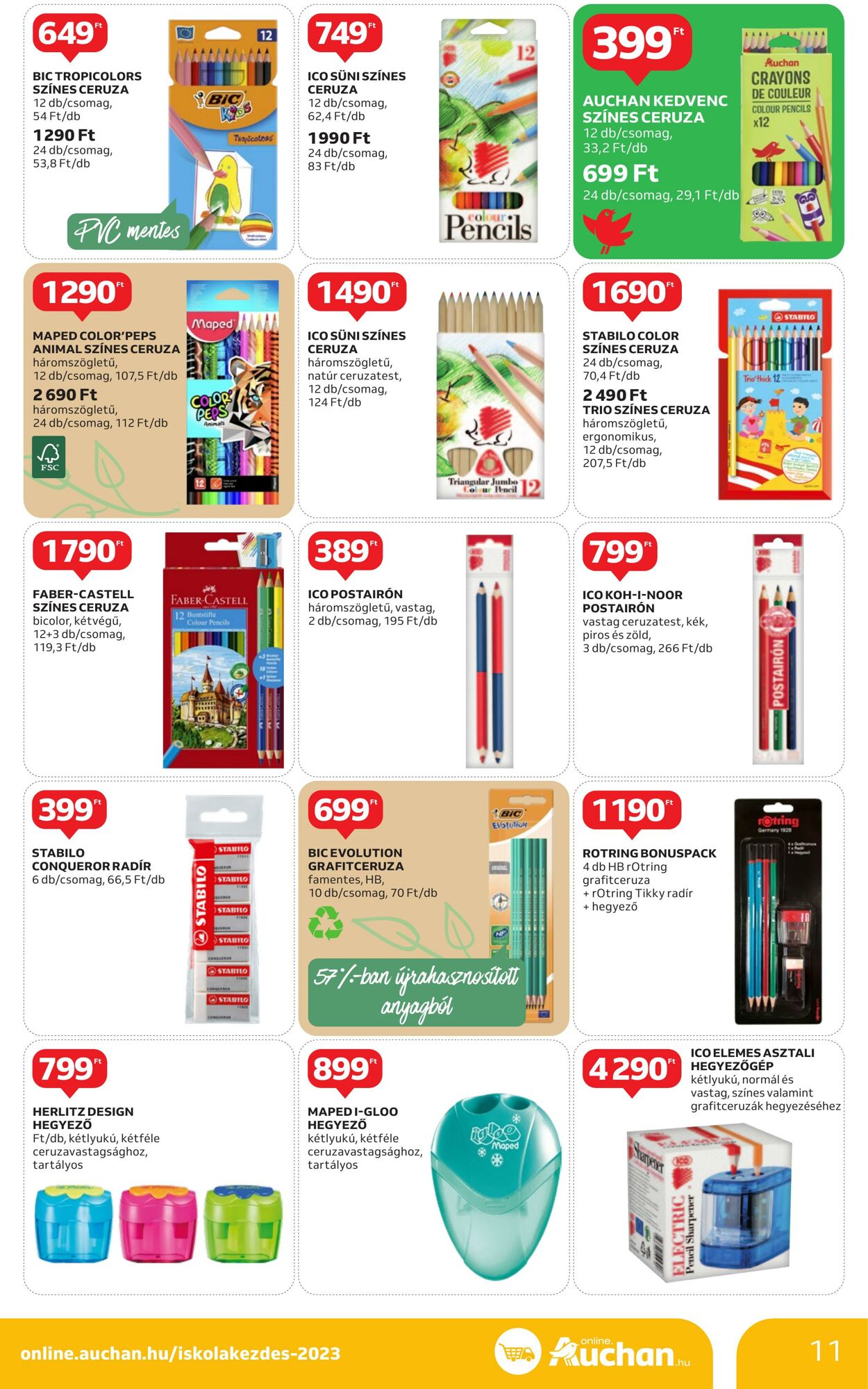 Flyer Auchan 10.08.2023 - 23.08.2023