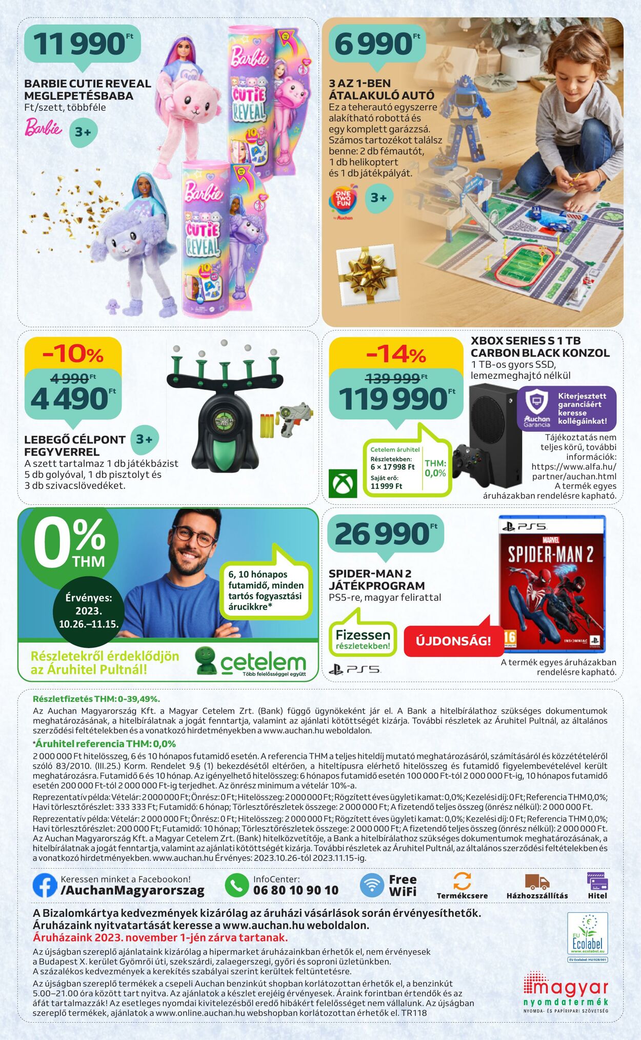 Flyer Auchan 26.10.2023 - 15.10.2024