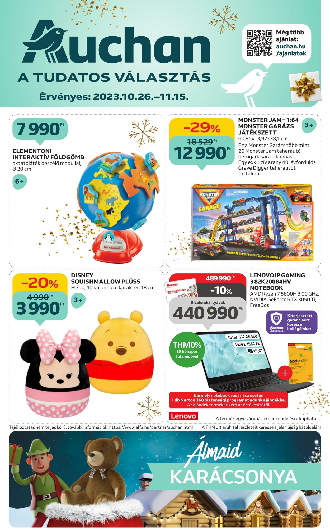 Flyer Auchan 26.10.2023 - 15.10.2024