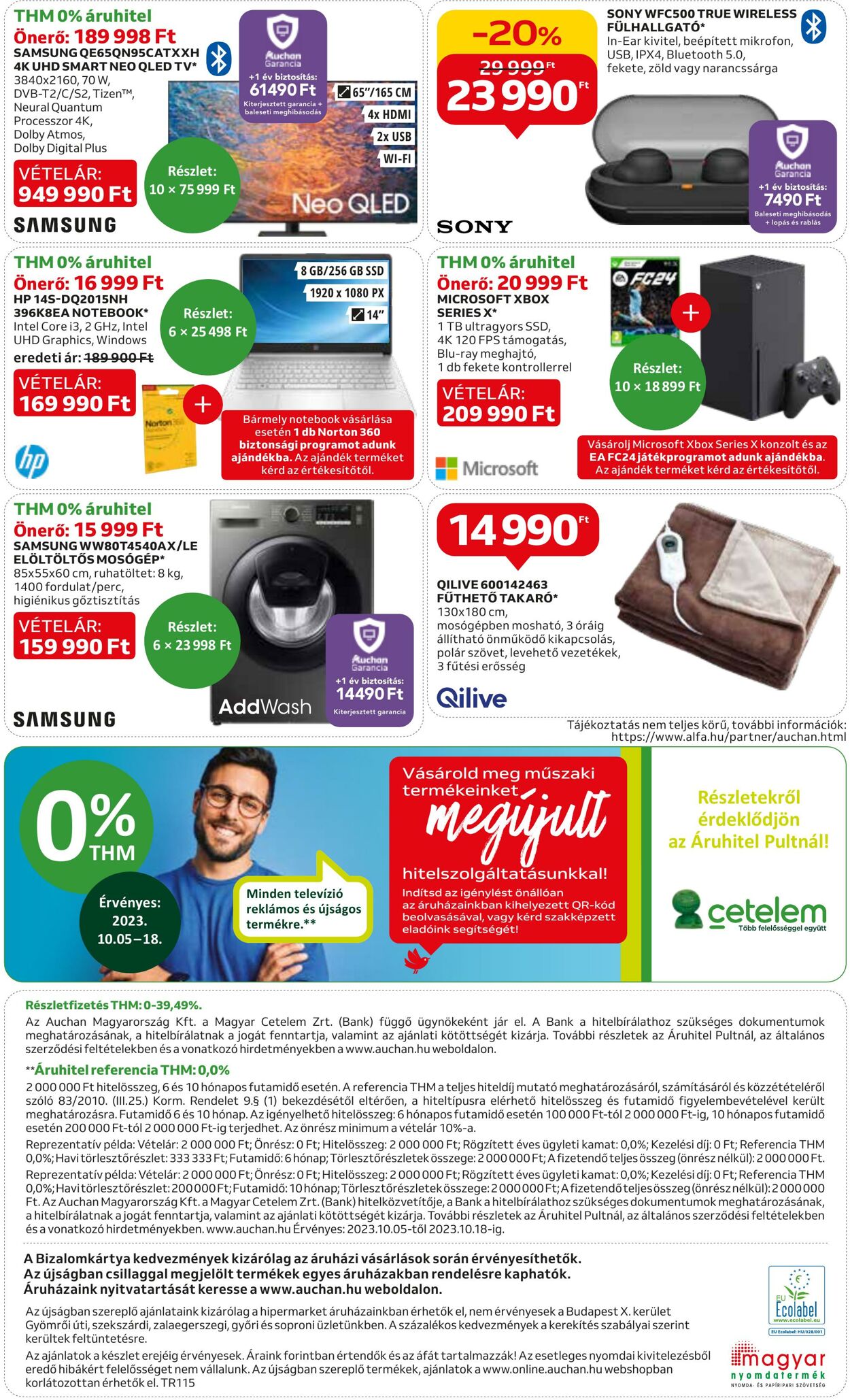 Flyer Auchan 05.10.2023 - 18.10.2023