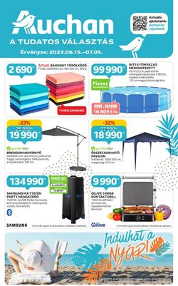 Flyer Auchan 15.06.2023 - 05.07.2023