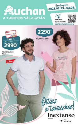 Flyer Auchan 23.02.2023 - 08.03.2023