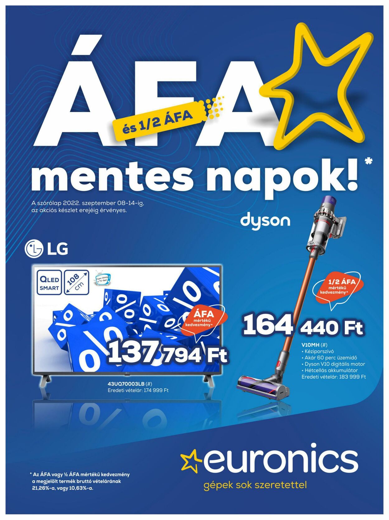 Flyer Euronics 08.09.2022 - 14.09.2022