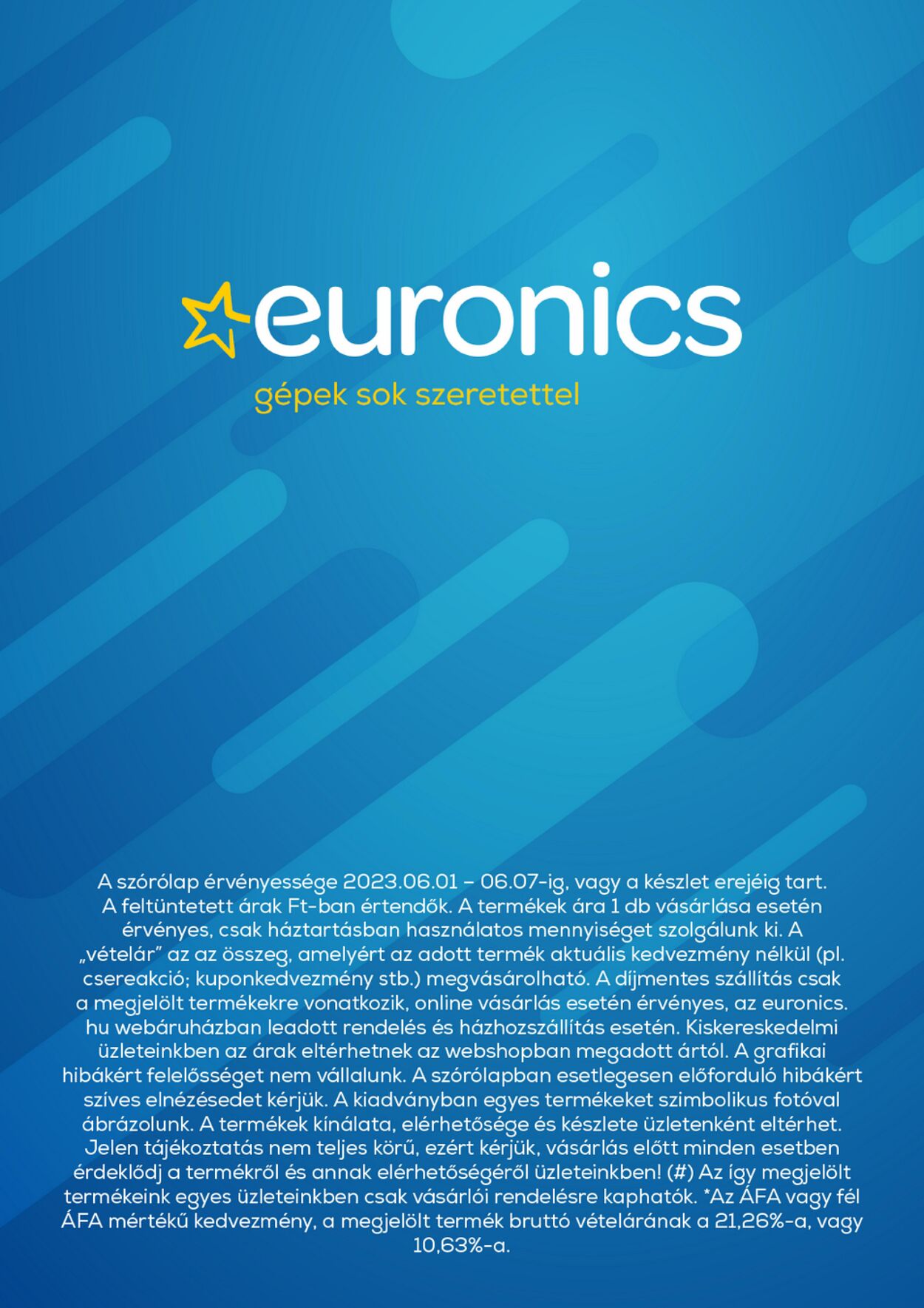 Flyer Euronics 01.06.2023 - 07.06.2023