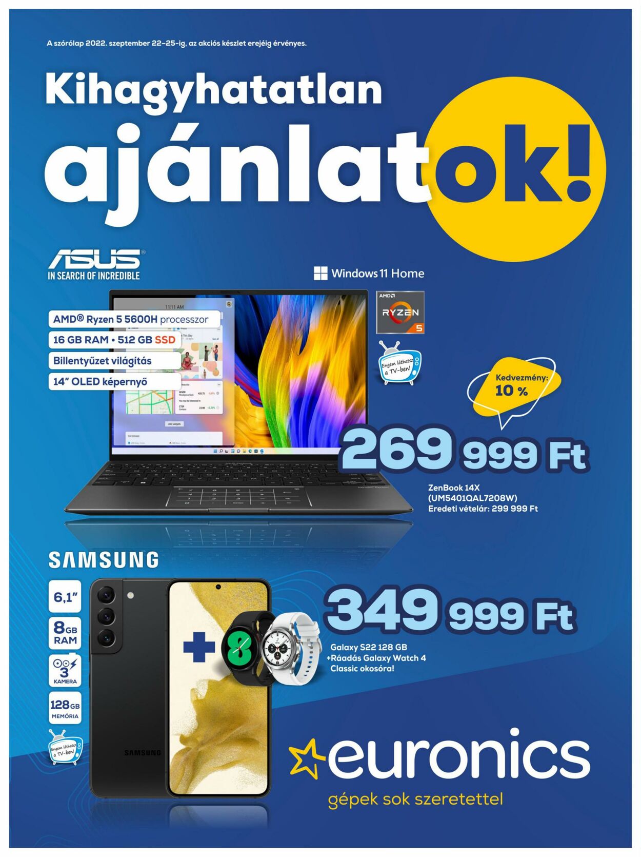 Flyer Euronics 22.09.2022 - 25.09.2022