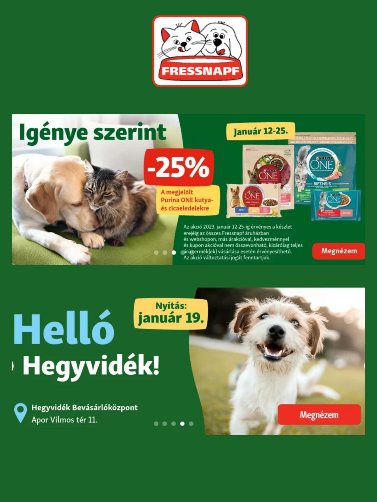 Flyer Fressnapf 19.01.2023 - 01.02.2023