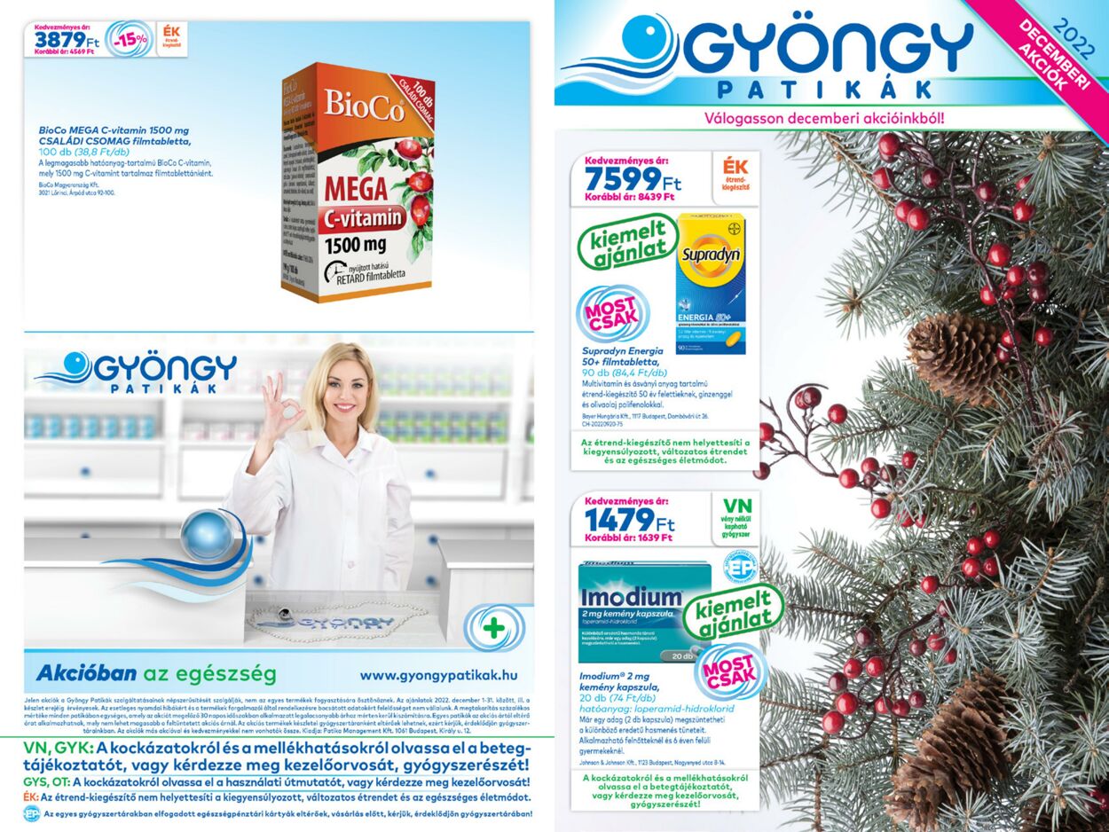 Flyer Gyöngy Patikák 01.12.2022 - 31.12.2022