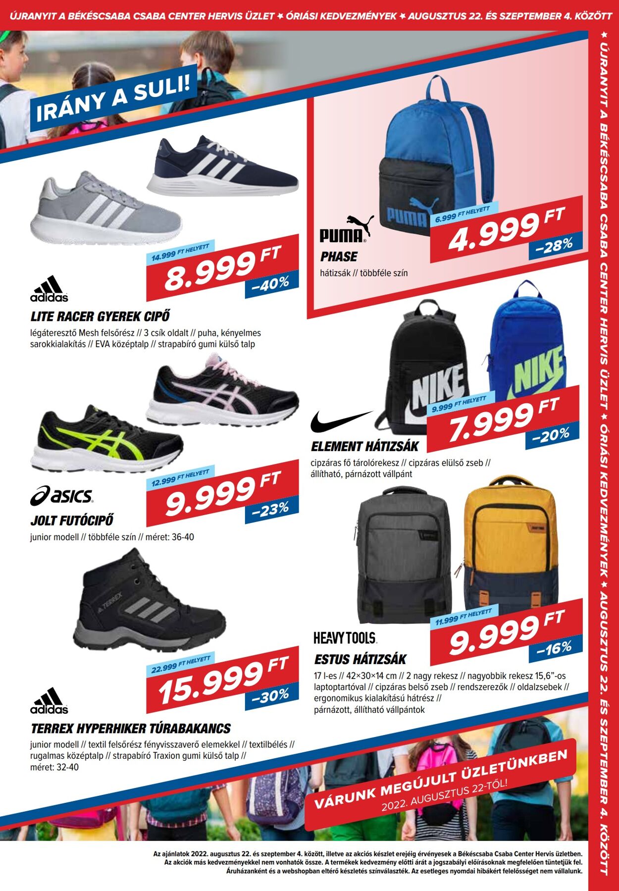 Flyer Hervis Sports 29.08.2022 - 07.09.2022