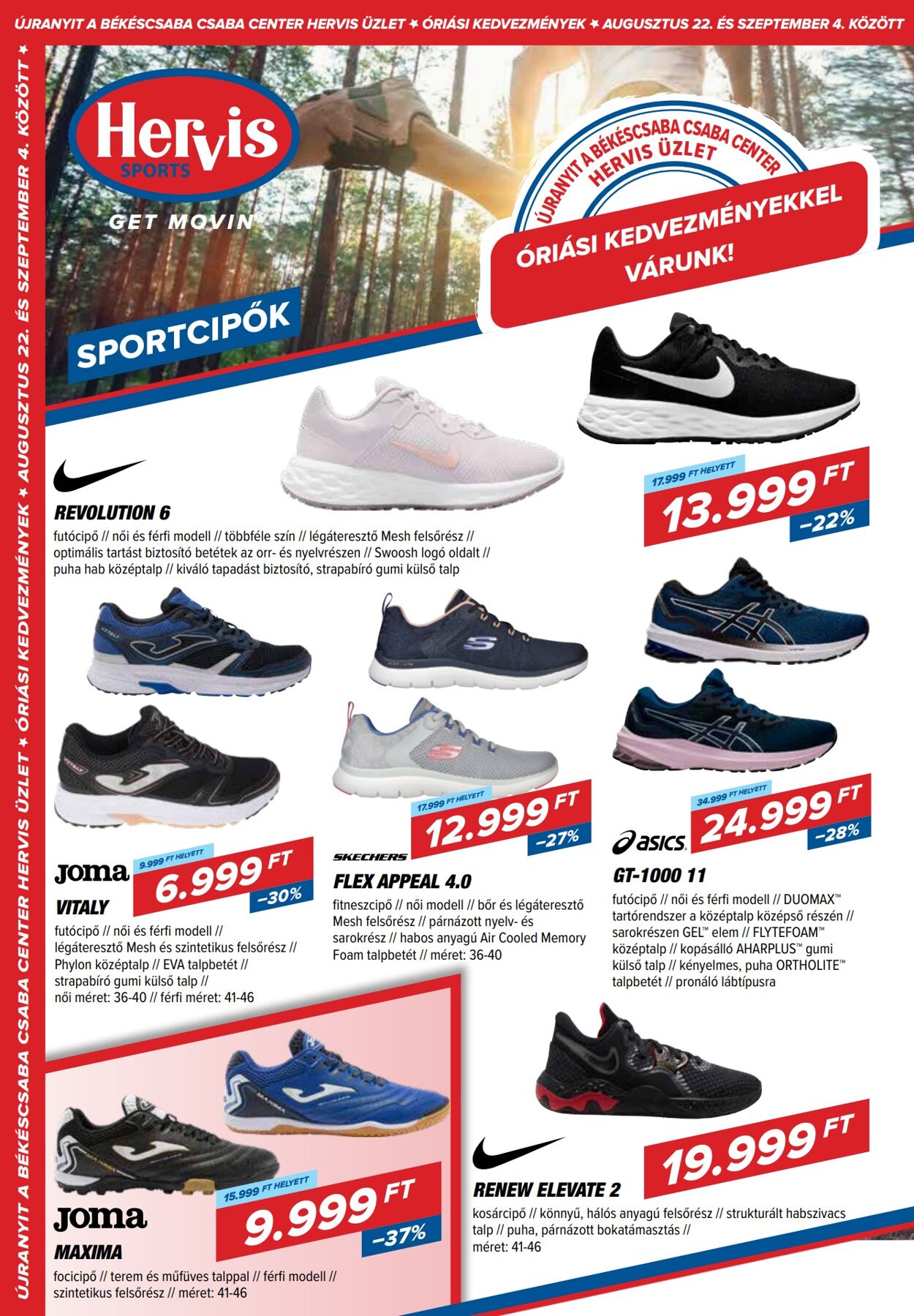 Flyer Hervis Sports 29.08.2022 - 07.09.2022