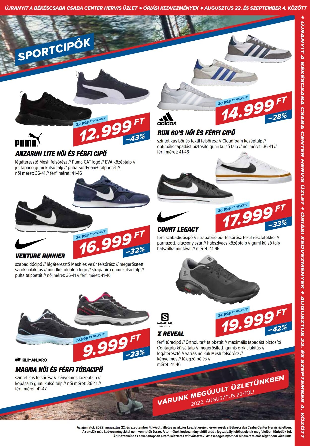 Flyer Hervis Sports 21.08.2022 - 30.08.2022