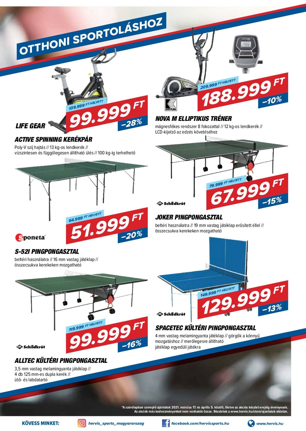 Flyer Hervis Sports 17.03.2021 - 05.04.2021