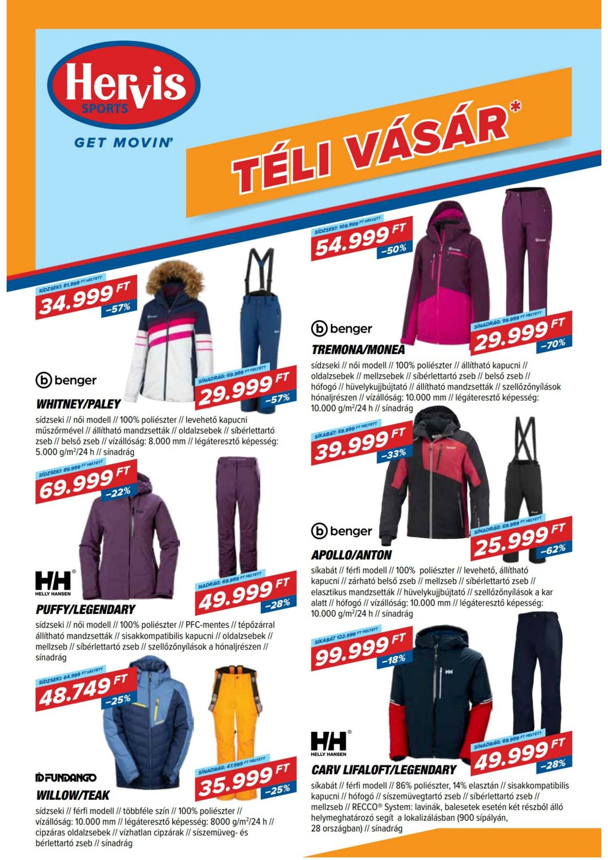 Flyer Hervis Sports 17.01.2023 - 05.02.2023